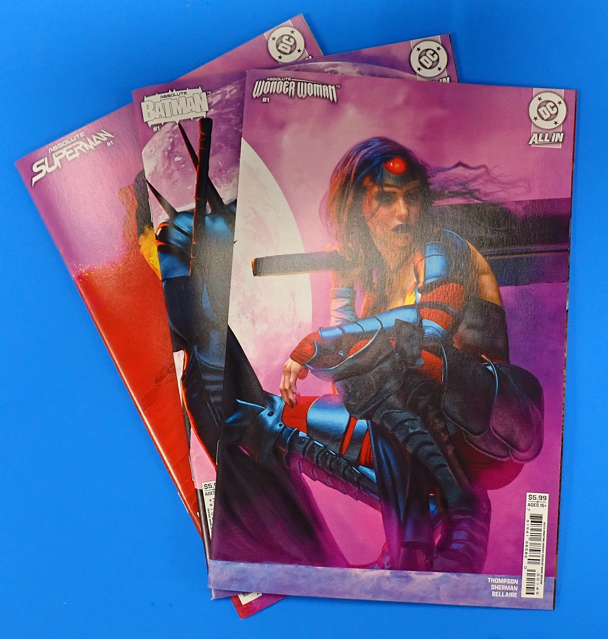 DC Absolute Mark Spear's Variant Set (2025) - NM+ (9.4)