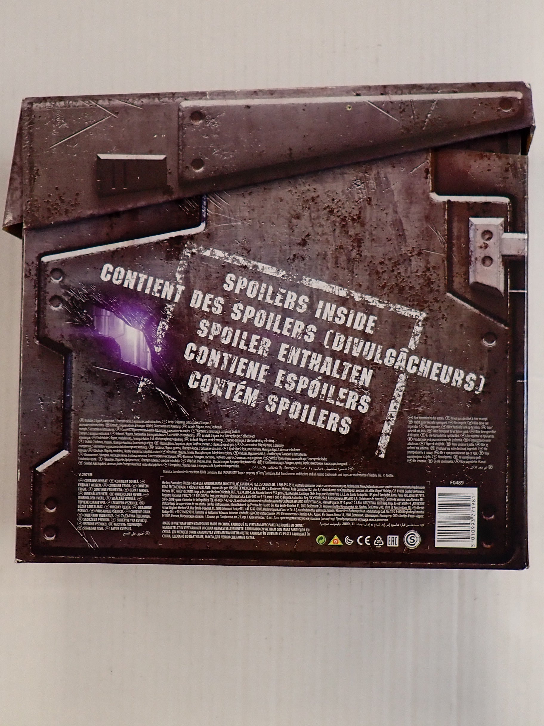 Nemesis Prime Spoiler Box - War for Cybertron [Pre-Owned]