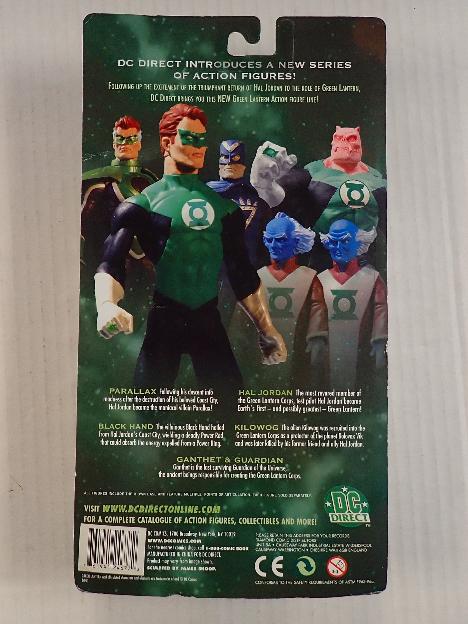 Green Lantern Parallax Series 1 - DC Direct [Pre-Owned]