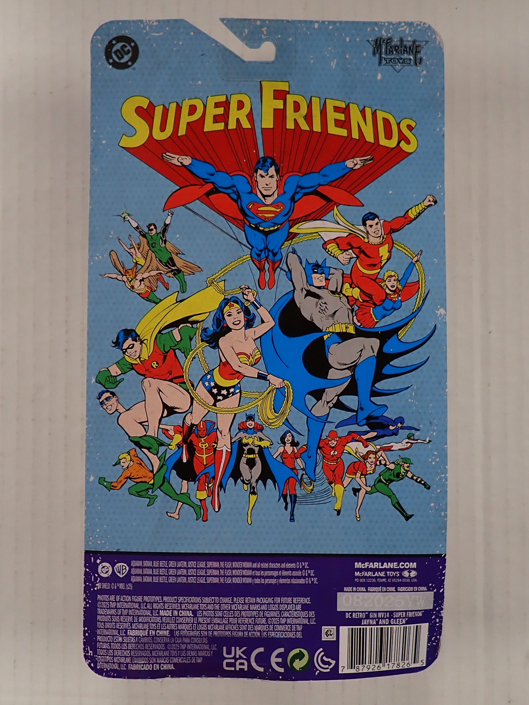 Jayna and Gleek Super Friends (Platinum Edition) - McFarlane Toys [Pre-Owned]