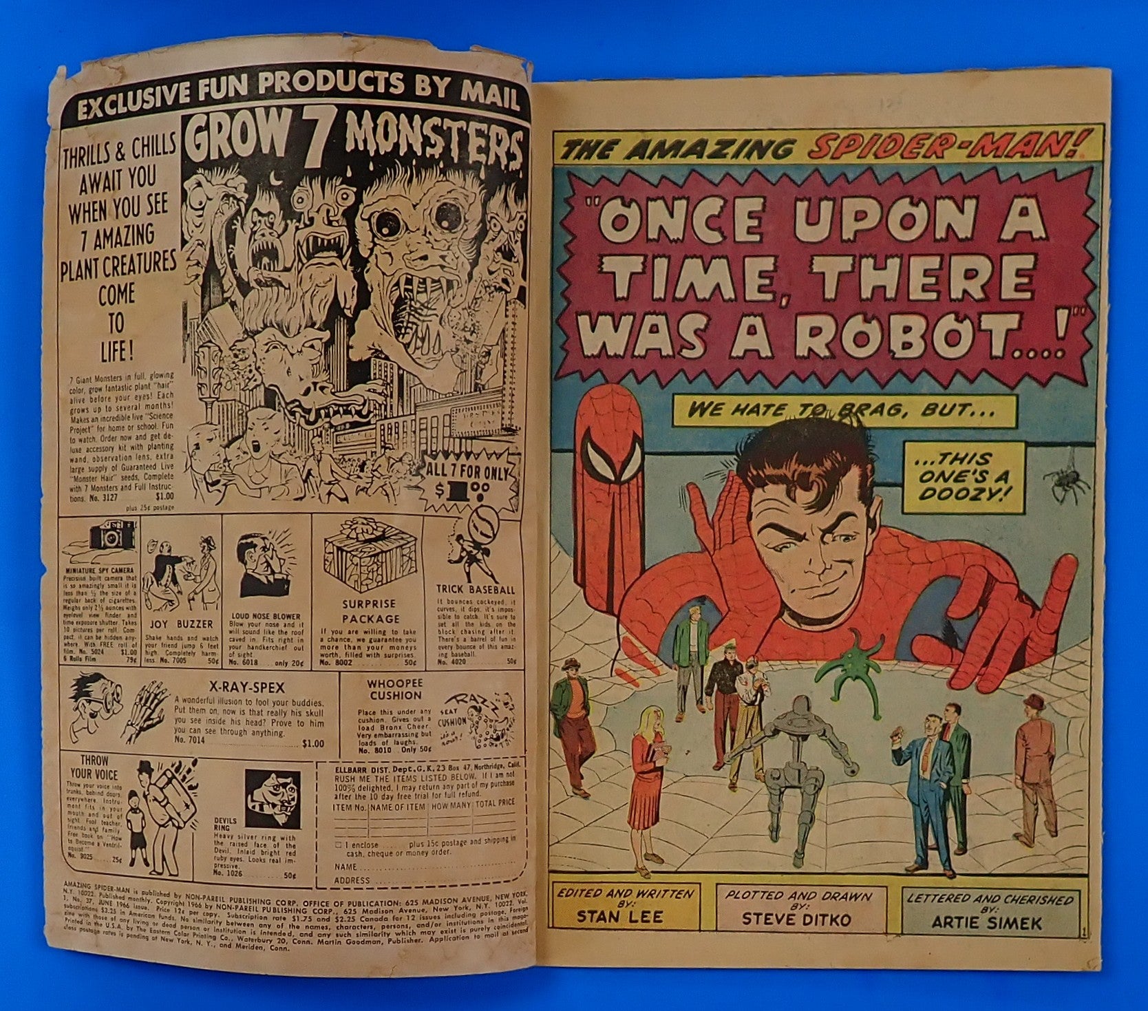 Amazing Spider-Man #37 (1966) - GD+ (2.5) - 1st Full App. Norman Osborne