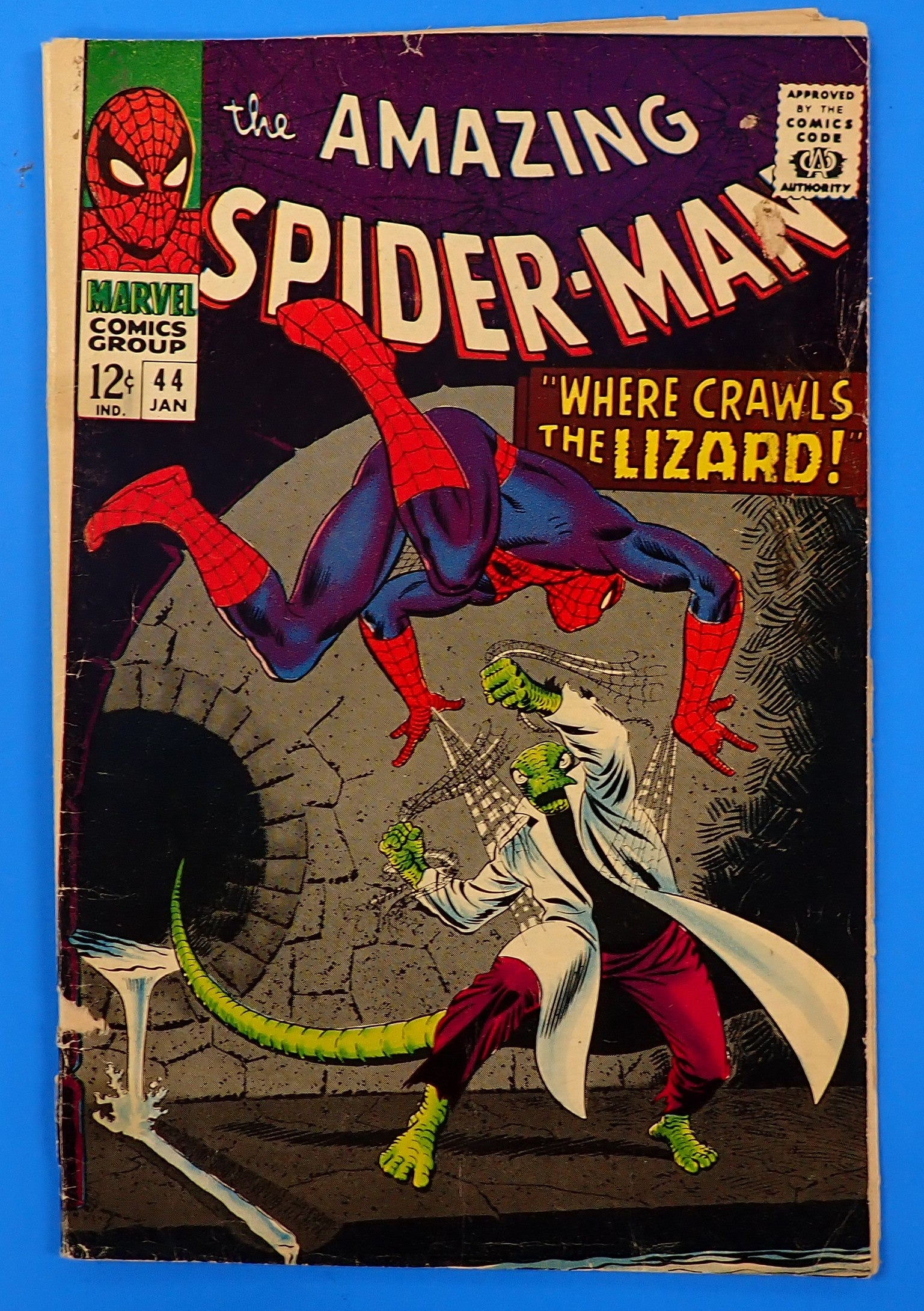 Amazing Spider-Man #44 (1967) - FD/GD (1.5) - 2nd App. Curt as the Lizard