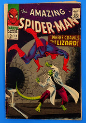 Amazing Spider-Man #44 (1967) - FD/GD (1.5) - 2nd App. Curt as the Lizard