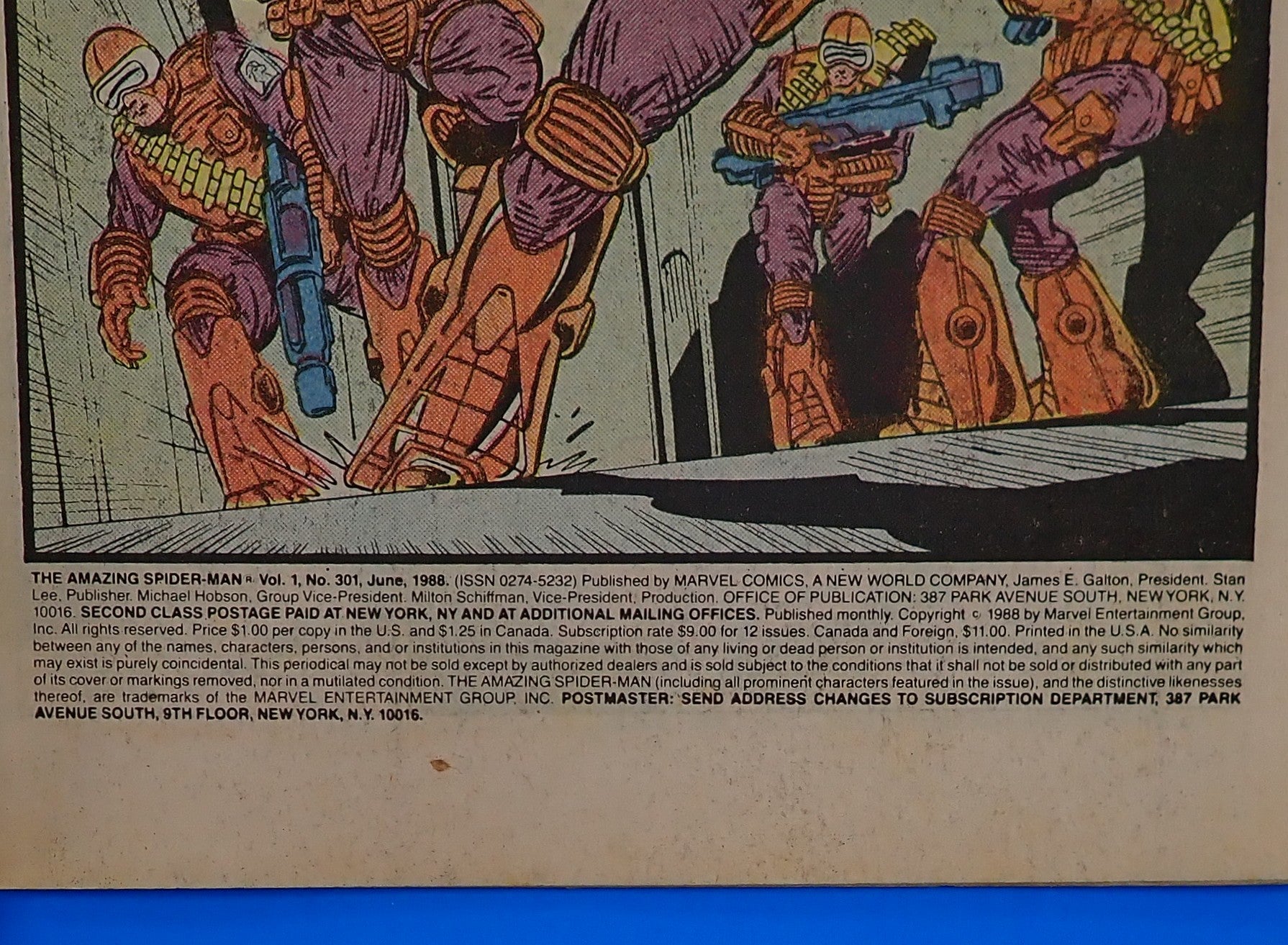 Amazing Spider-Man #301 (1988) - VG/FN (5.0) - Todd McFarlane Cover Art
