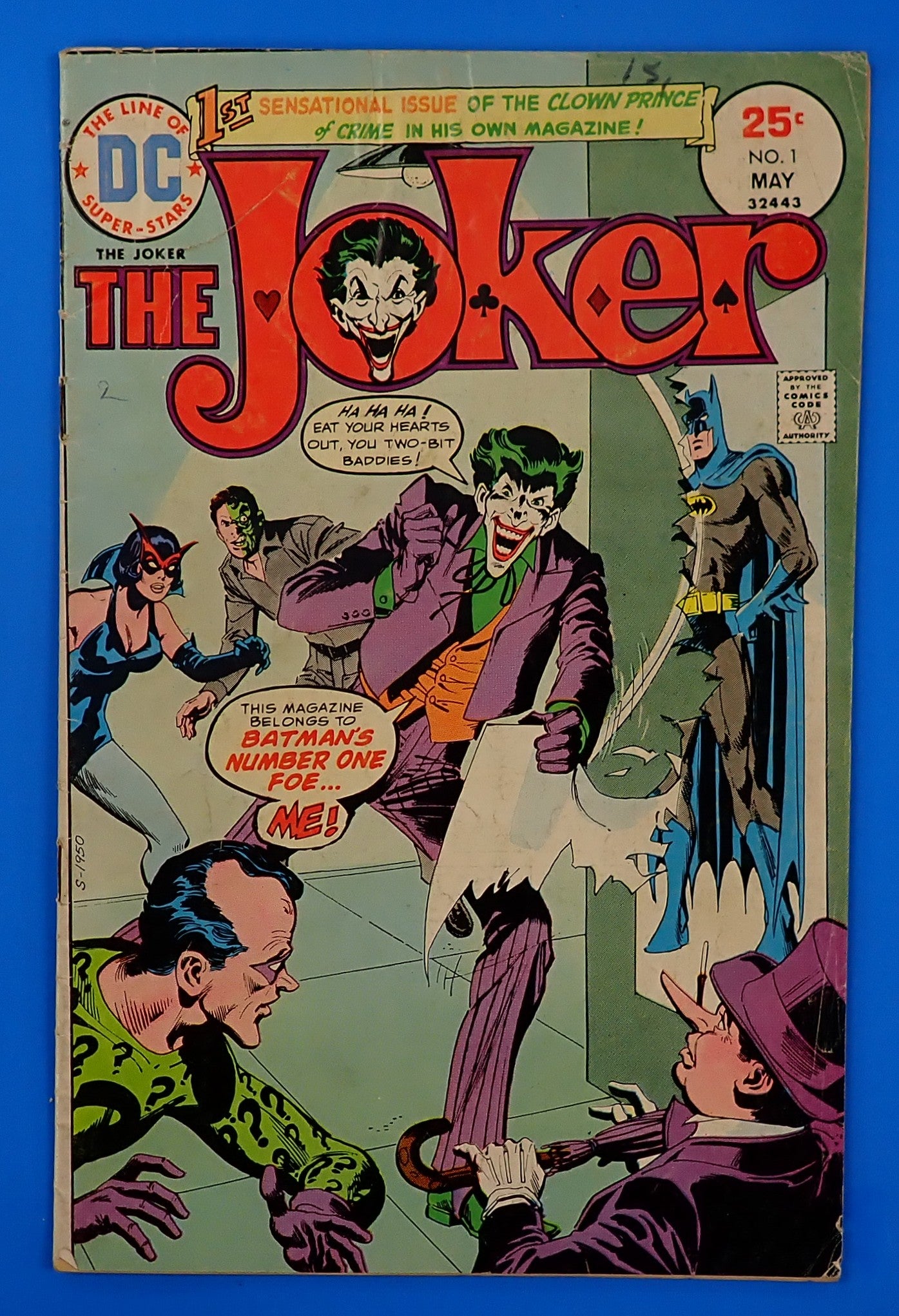 Joker #1 (1975) - GD/VG (3.0) - 1st Solo Series