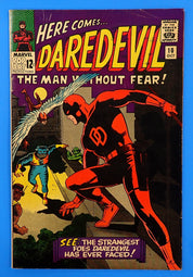 Dardevil #10 (1965) - FN+ (6.5) - 1st Team App. Ani-Men