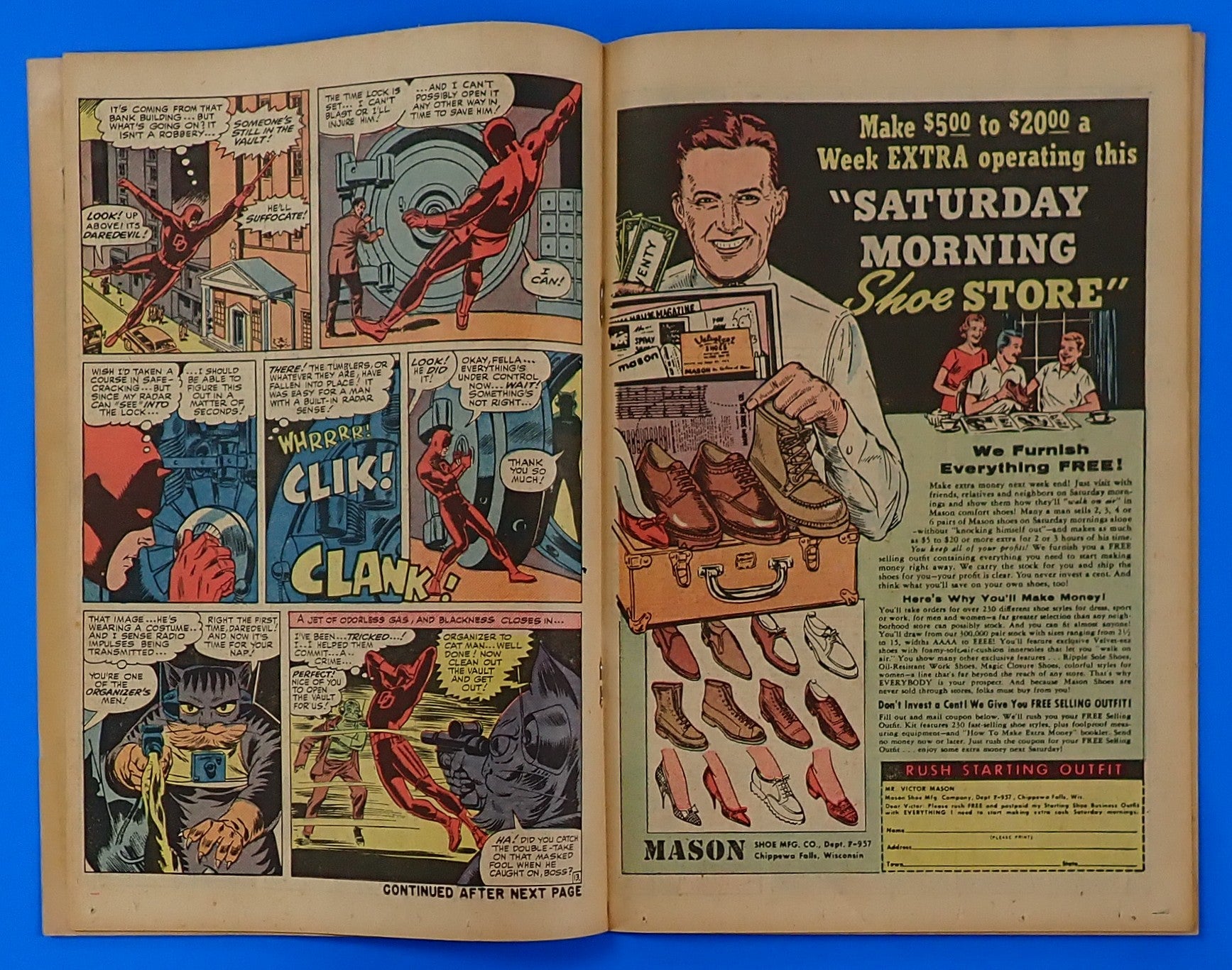 Dardevil #10 (1965) - FN+ (6.5) - 1st Team App. Ani-Men