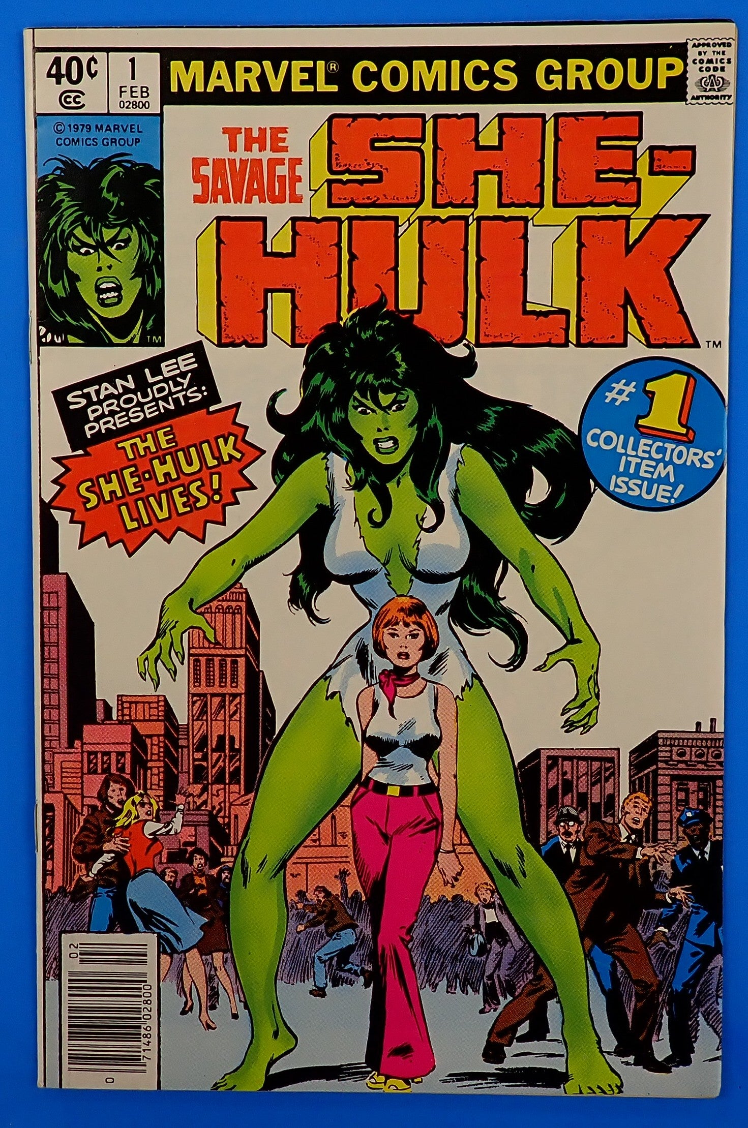 Savage She-Hulk #1 (1980) - VF- (7.5) - 1st App. + Origin She-Hulk