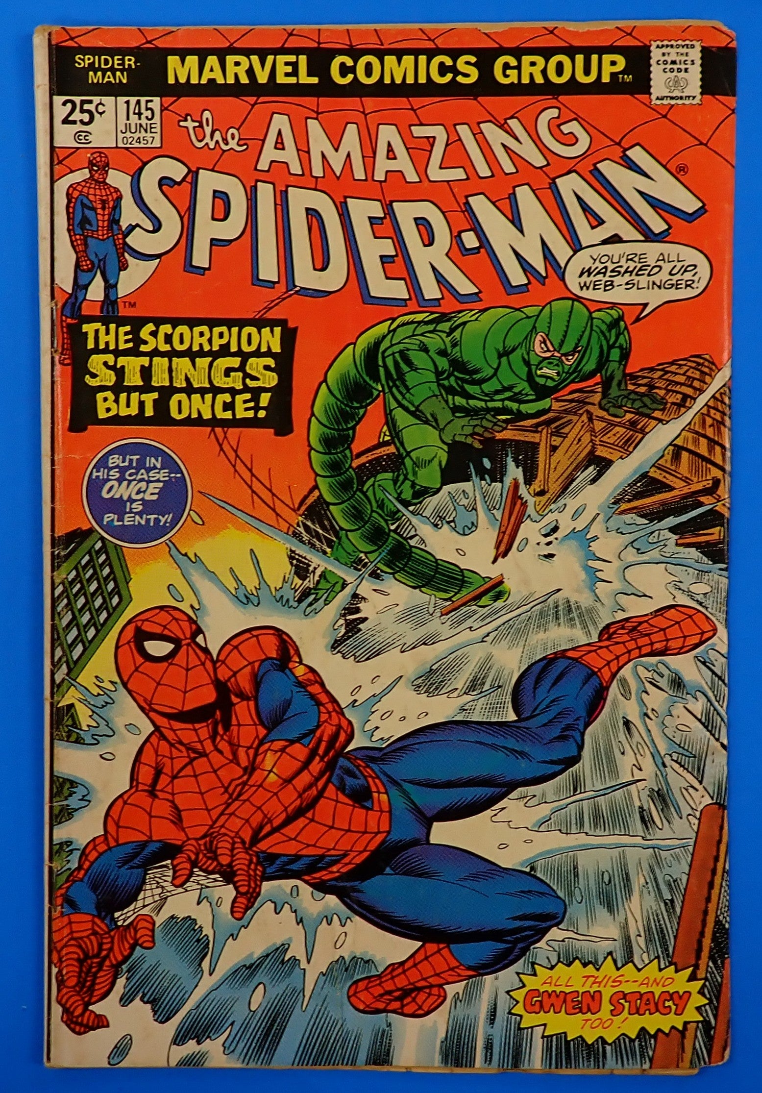 Amazing Spider-Man #145 (1975) - VG (4.0) - Bronze Age Issue