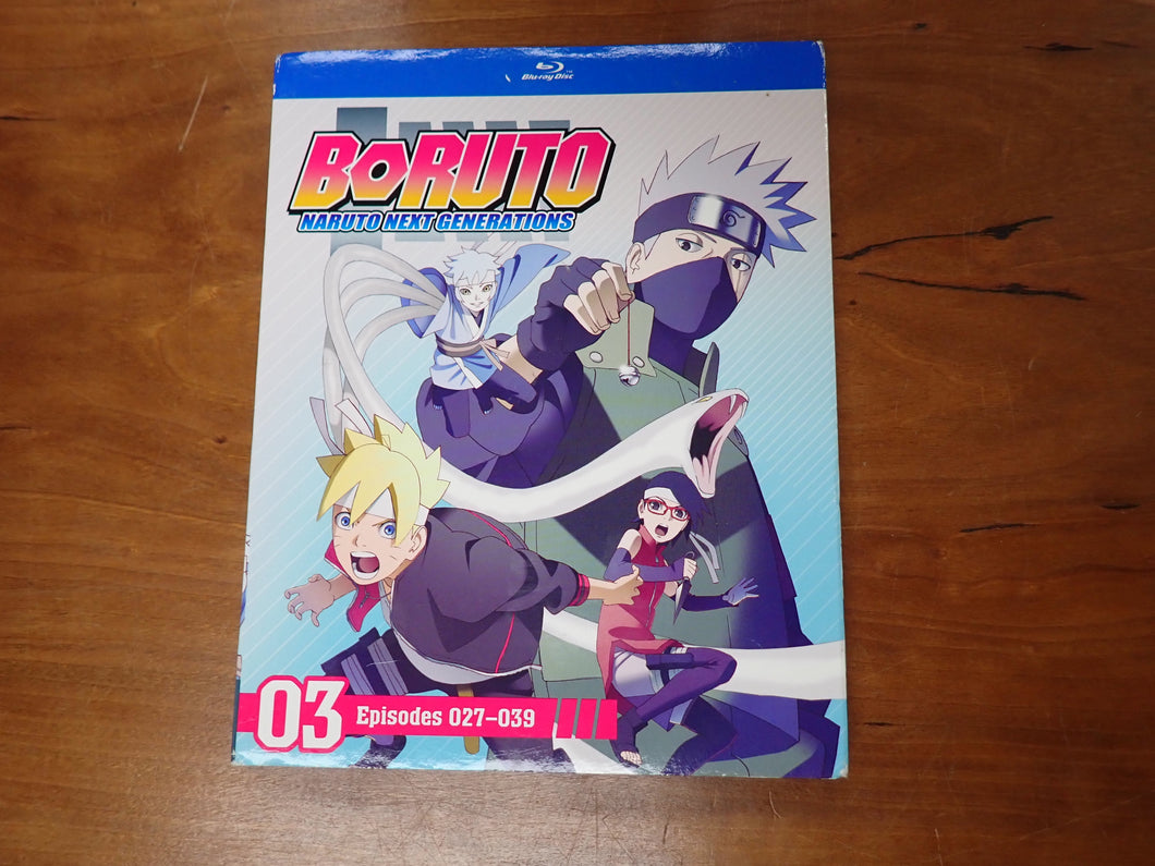 Boruto: 03 Episdoes 27-39 - Blu-ray