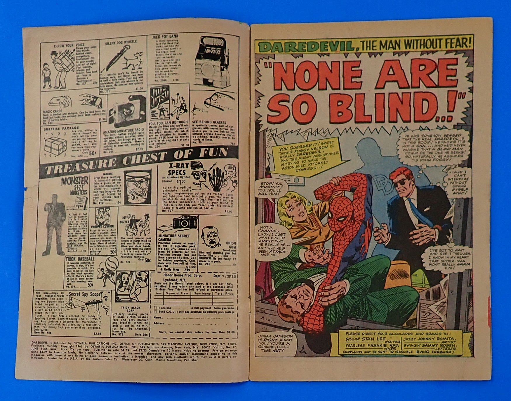 Daredevil #17 (1966) - VG (4.0) - 2nd App. Masked Marauder