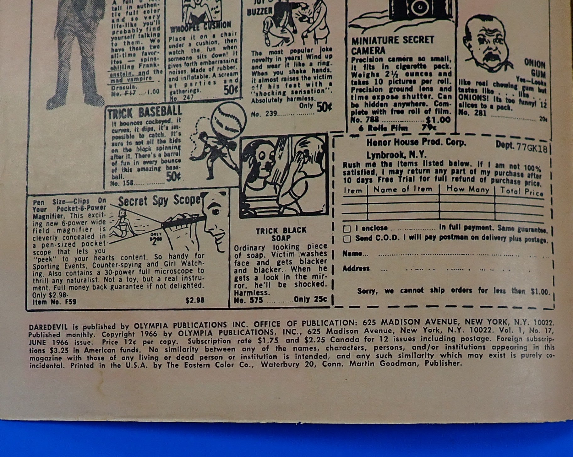 Daredevil #17 (1966) - VG (4.0) - 2nd App. Masked Marauder
