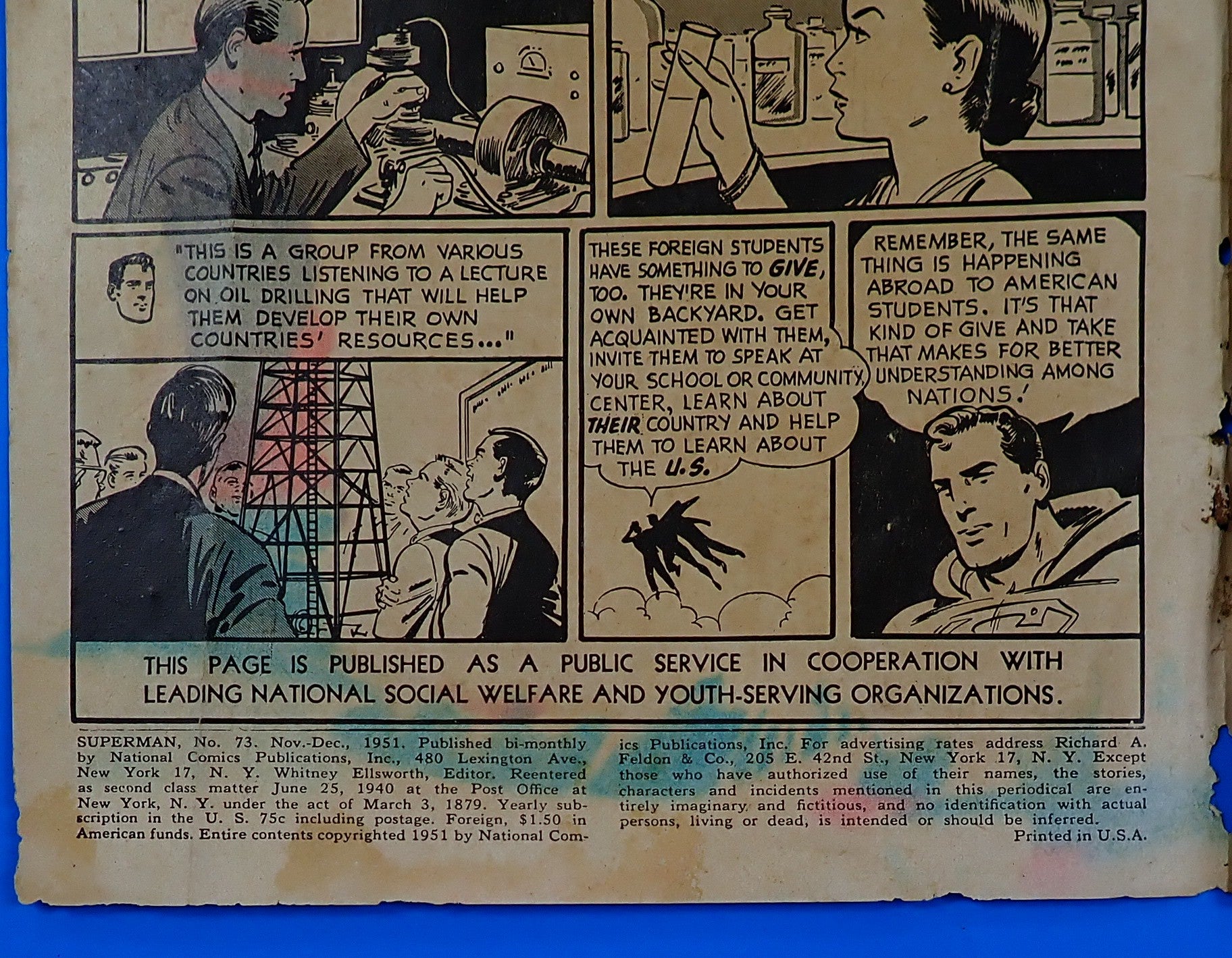 Superman #73 (1951) - FR (1.0) - Golden Age Superman