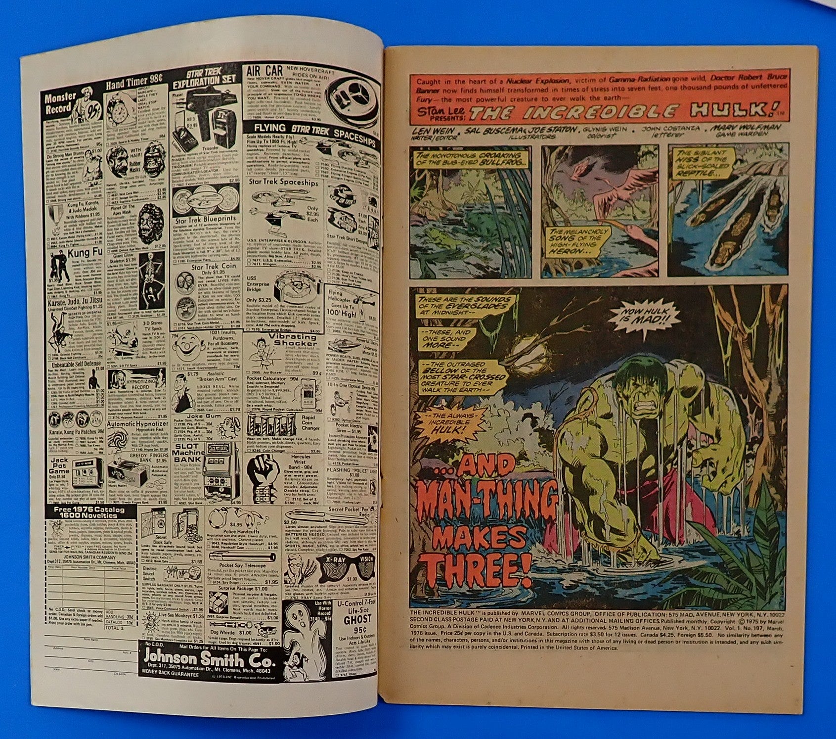 Incredible Hulk #197 (1976) - FN/VF (7.0) - Bernie Wrightson Cover