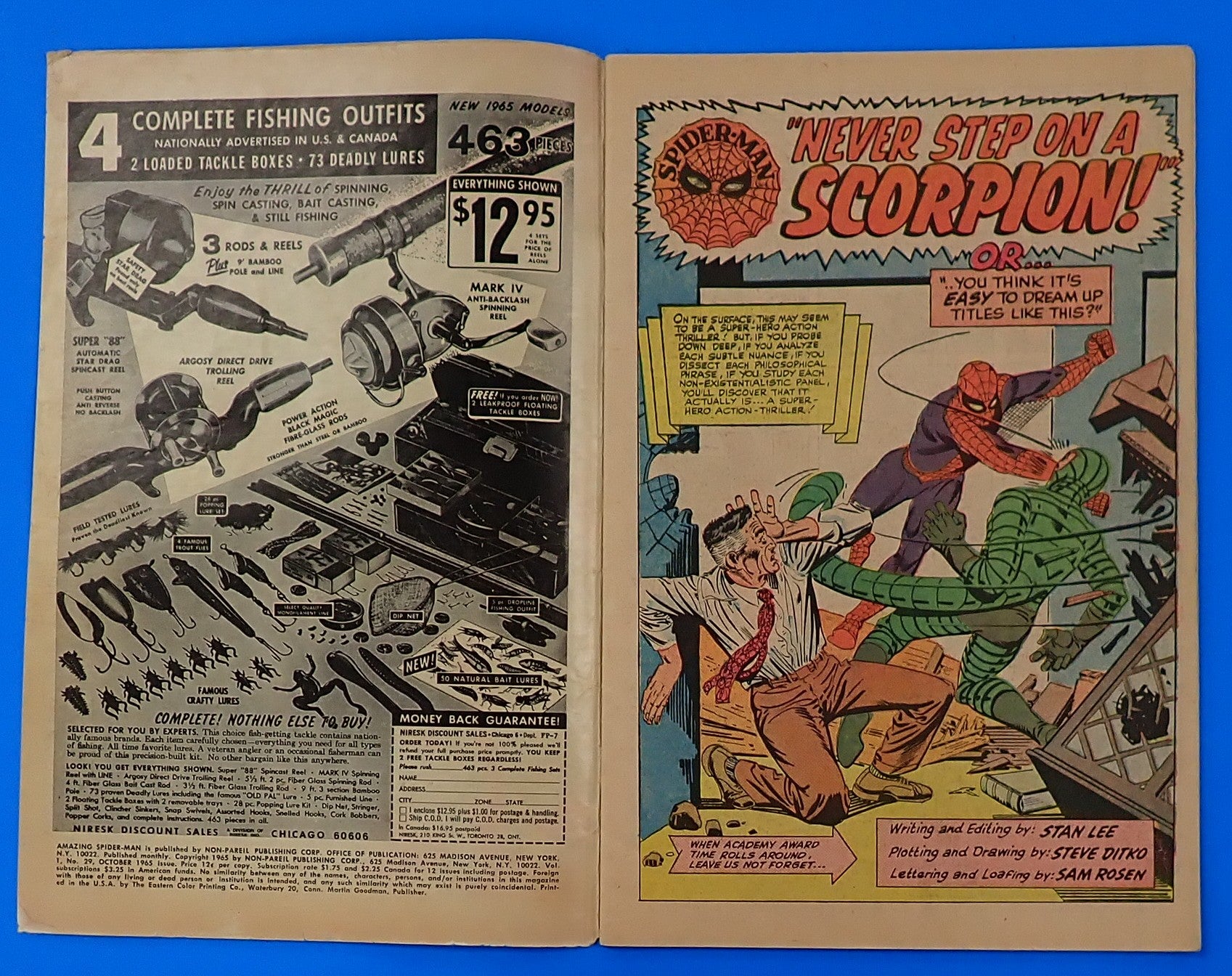 Amazing Spider-Man #29 (1965) - VG (4.0) - 2nd App. Scorpion