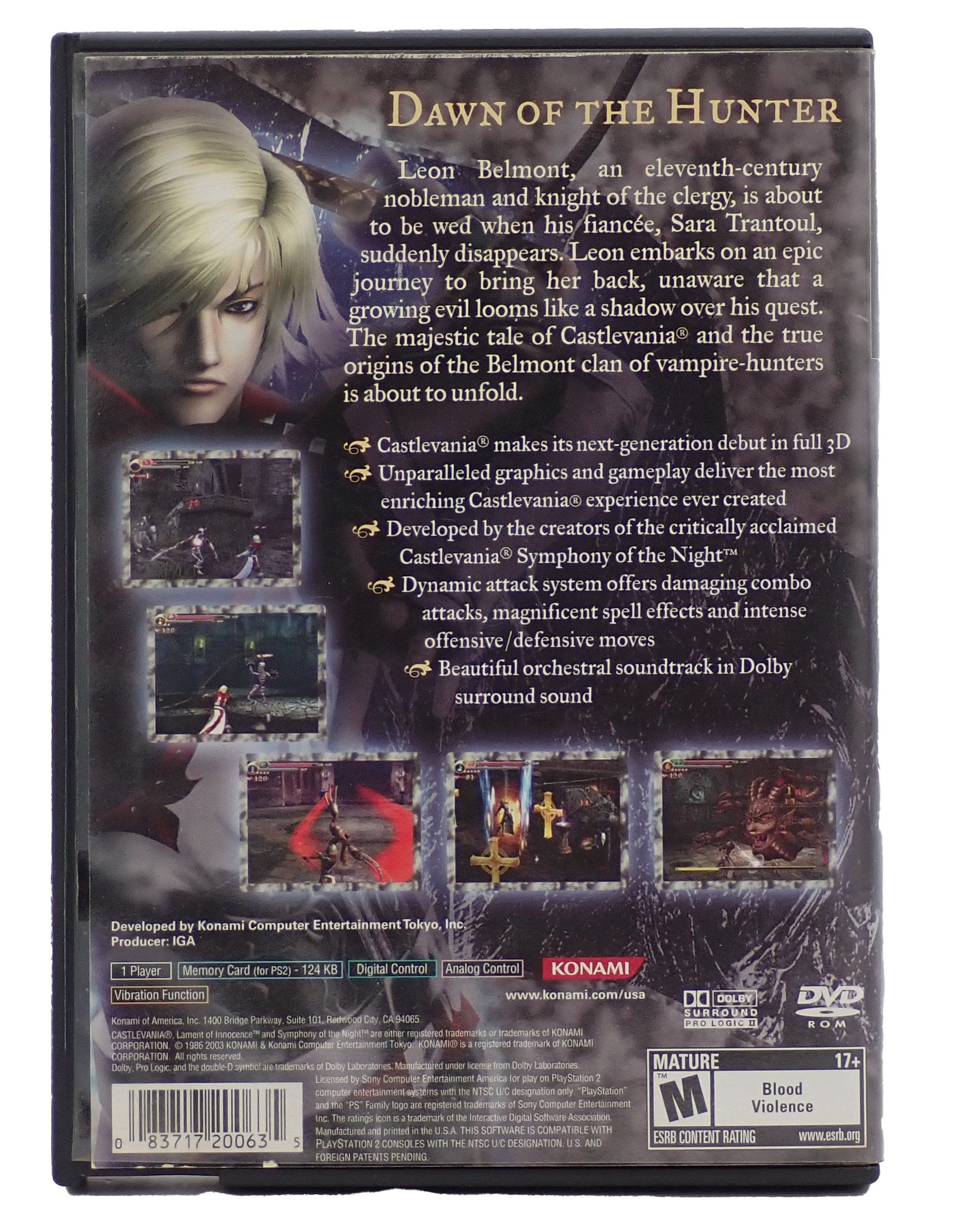 Castlevania Lament of Innocence - PS2