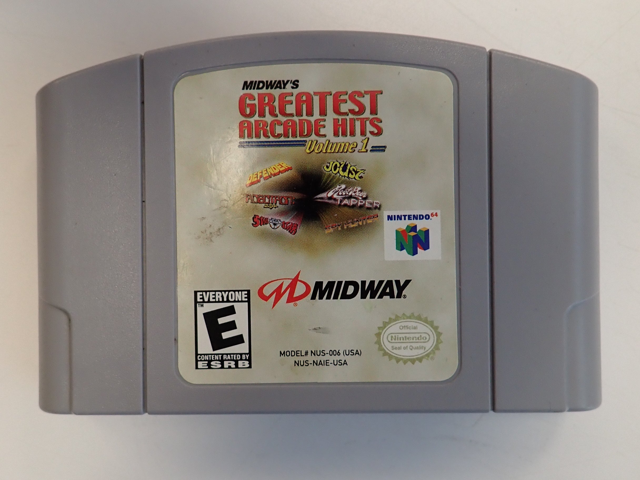 Midway's Greatest Arcade Hits (Loose)  - N64 [Pre-Owned]