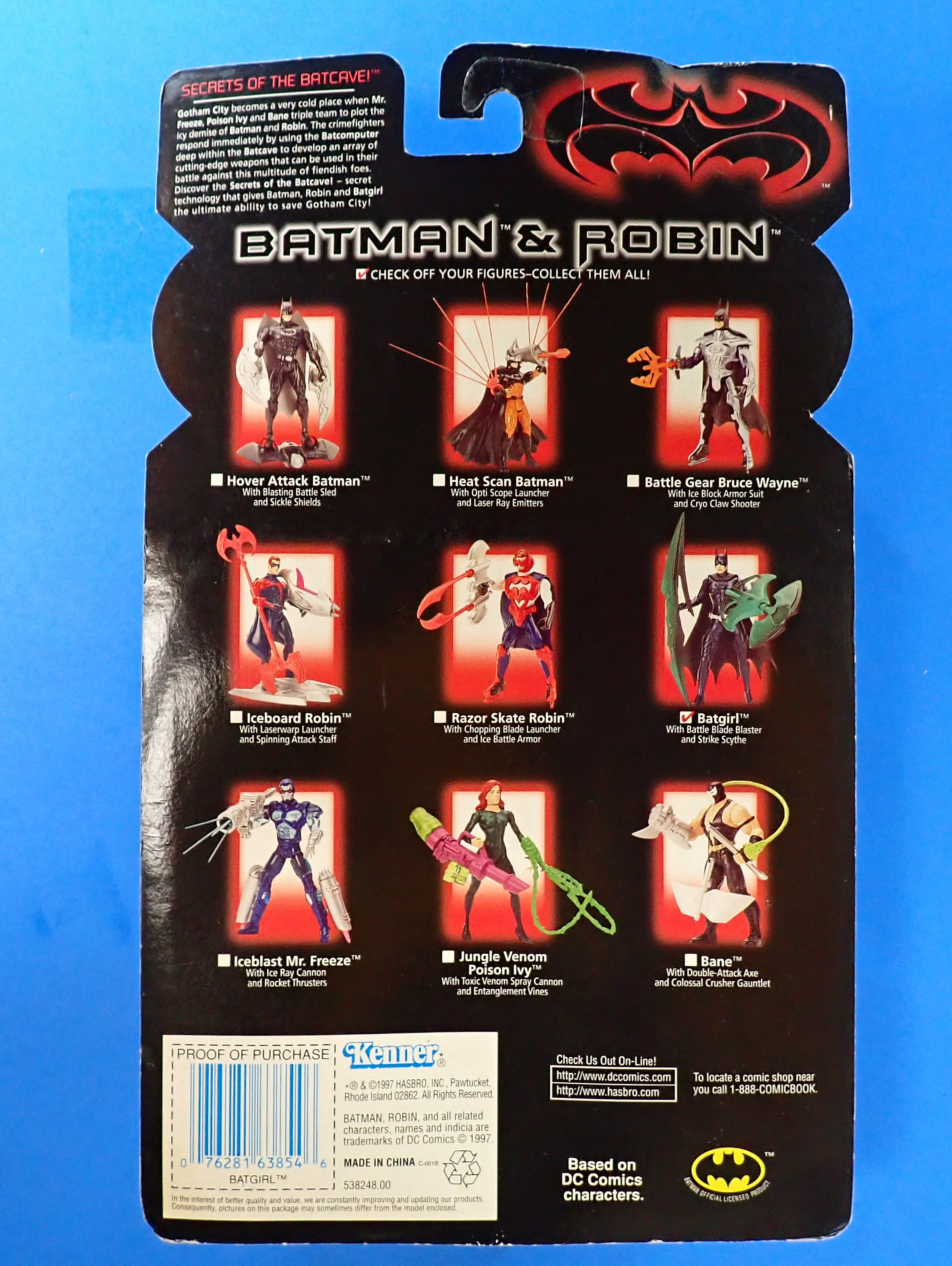 Batgirl Battle Blade Blaster & Strike Scythe - Kenner [Pre-Owned]