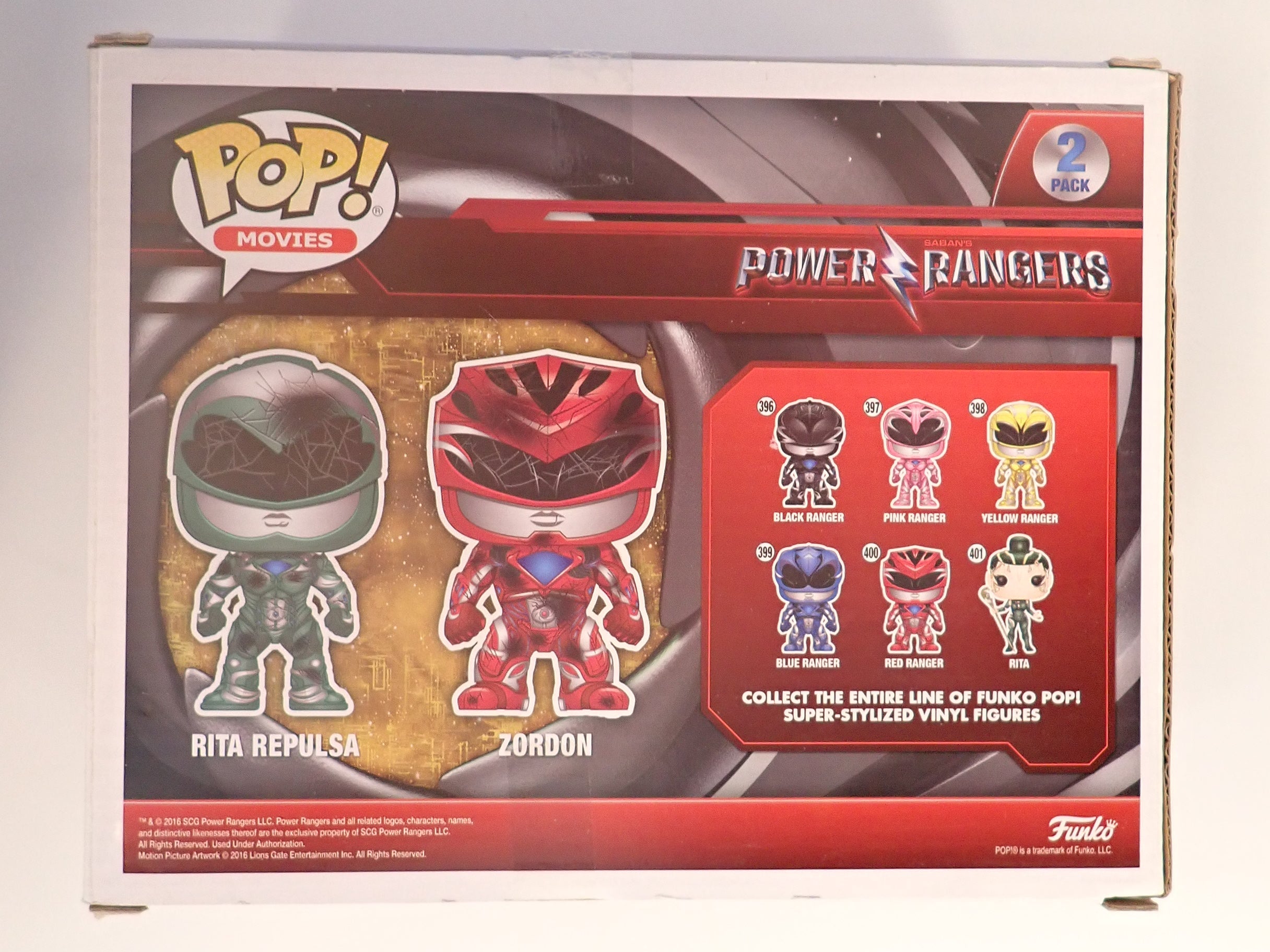 Power Rangers Rita Repulsa Zordan - POP! 2-pack [Pre-Owned]