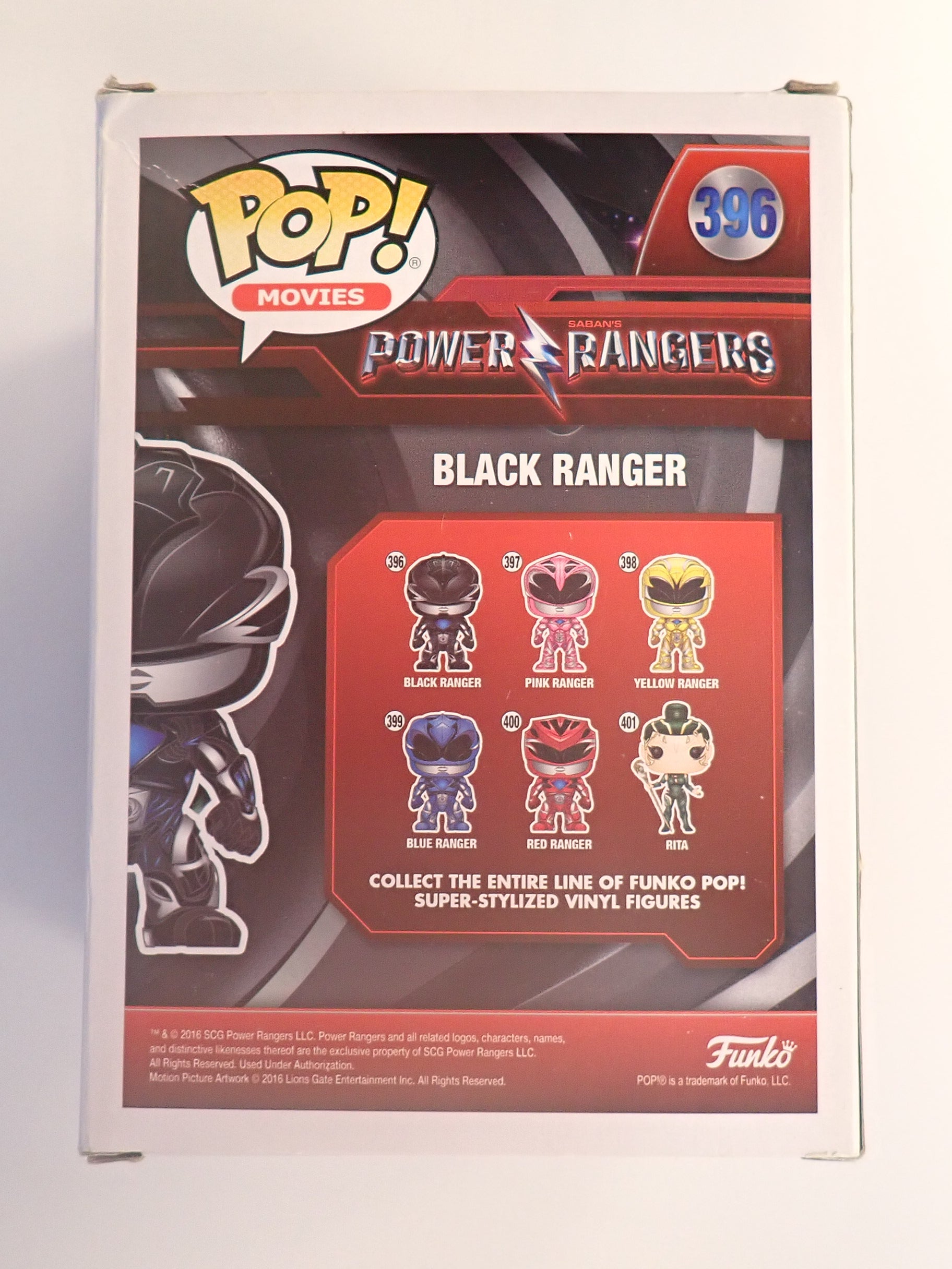 Black Ranger - POP! 396 [Pre-Owned]