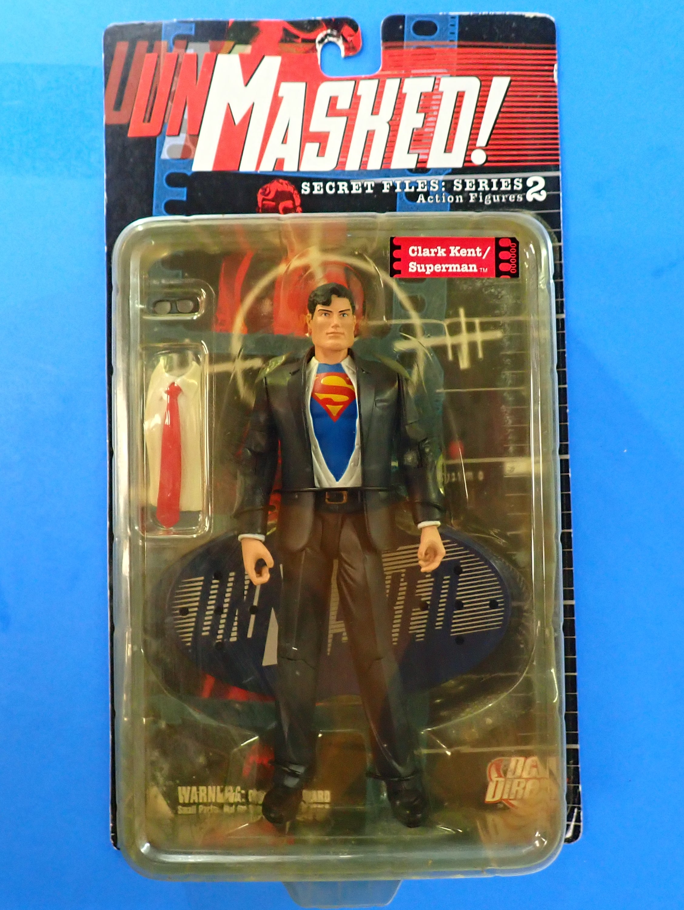 Unmasked Secret Files Series 2 Clark Kent/Superman - DC Direct [Pre-Owned]