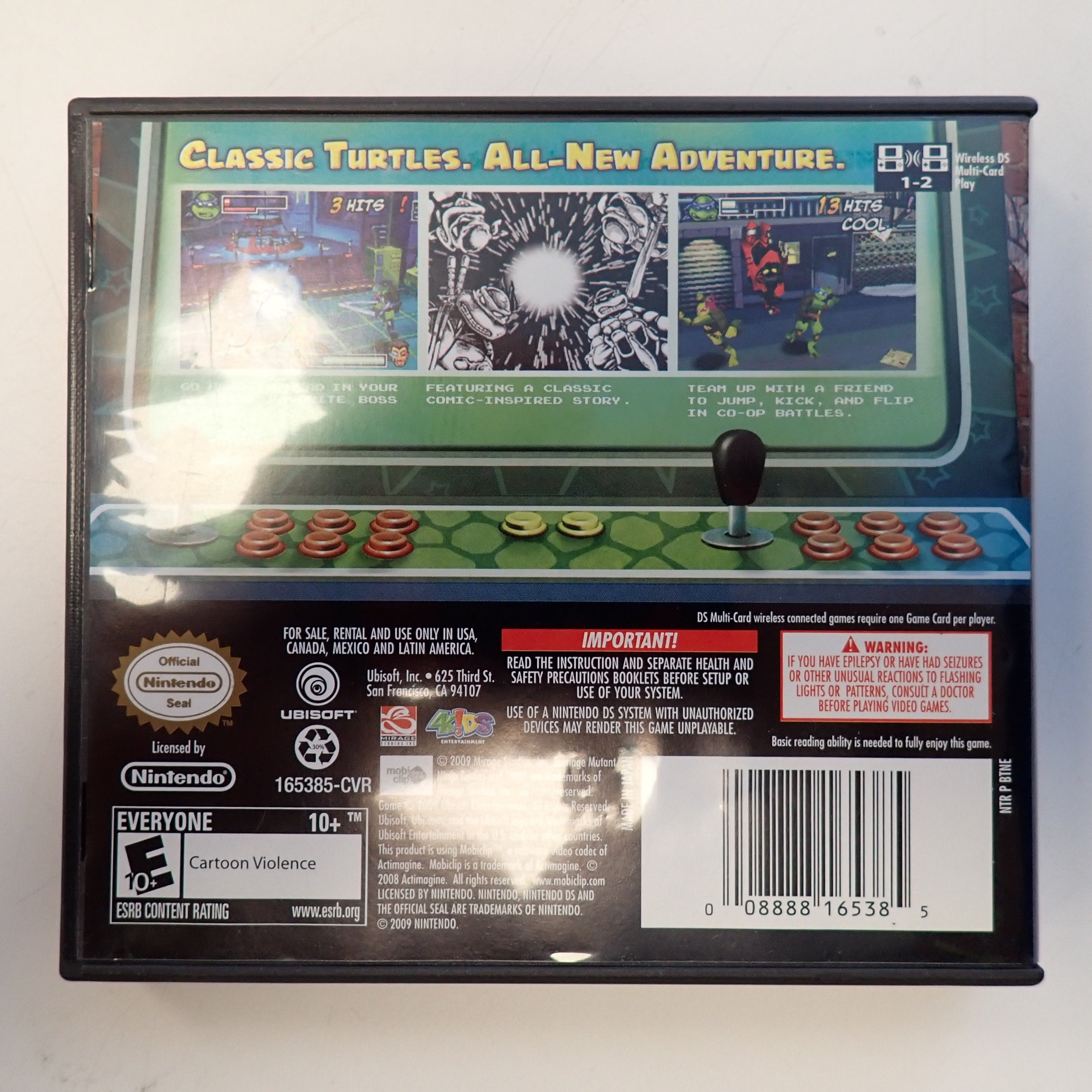 Teenage Mutant Ninja Turtles Arcade Attack - DS