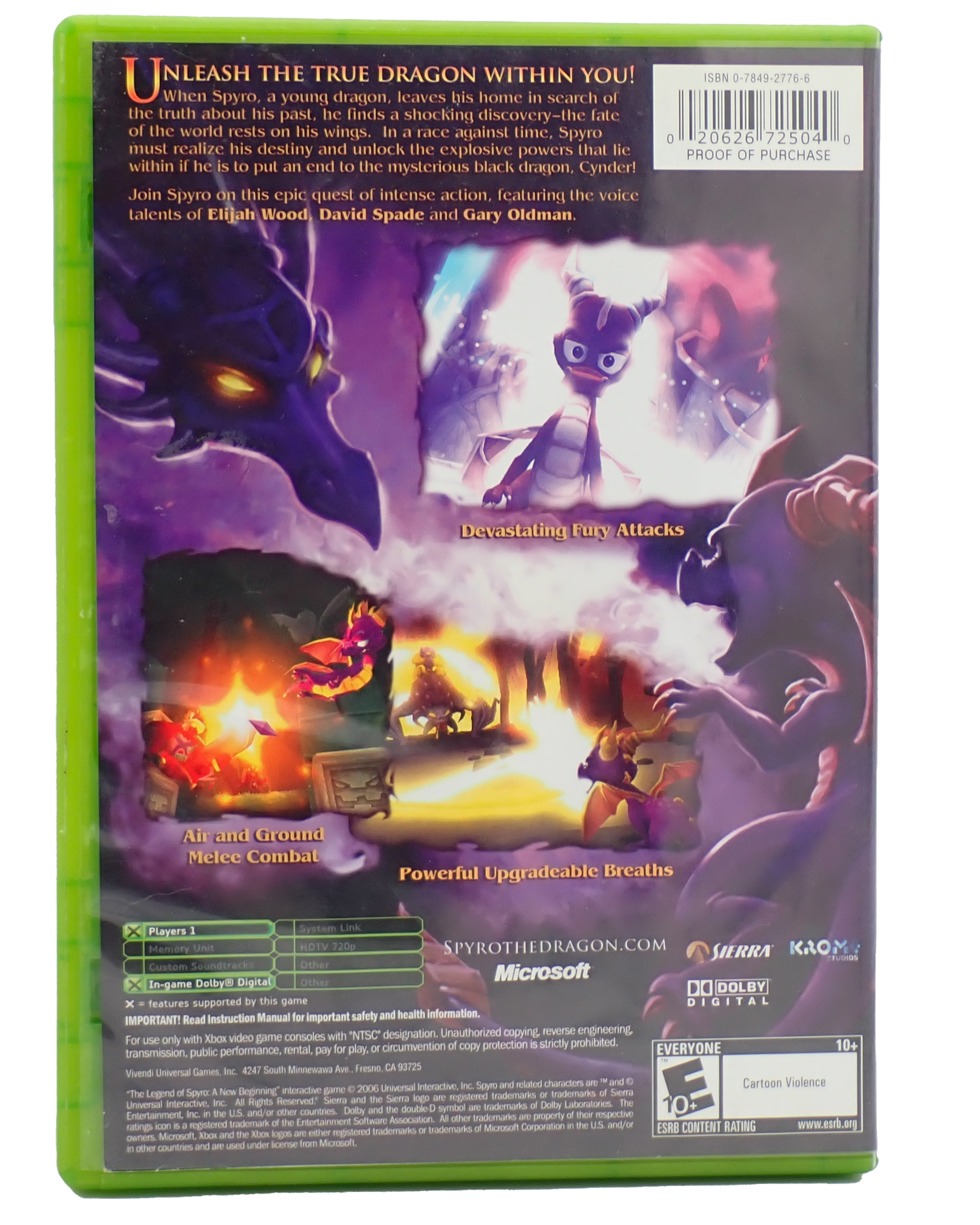The Legend of Spyro: A New Beginning - Xbox