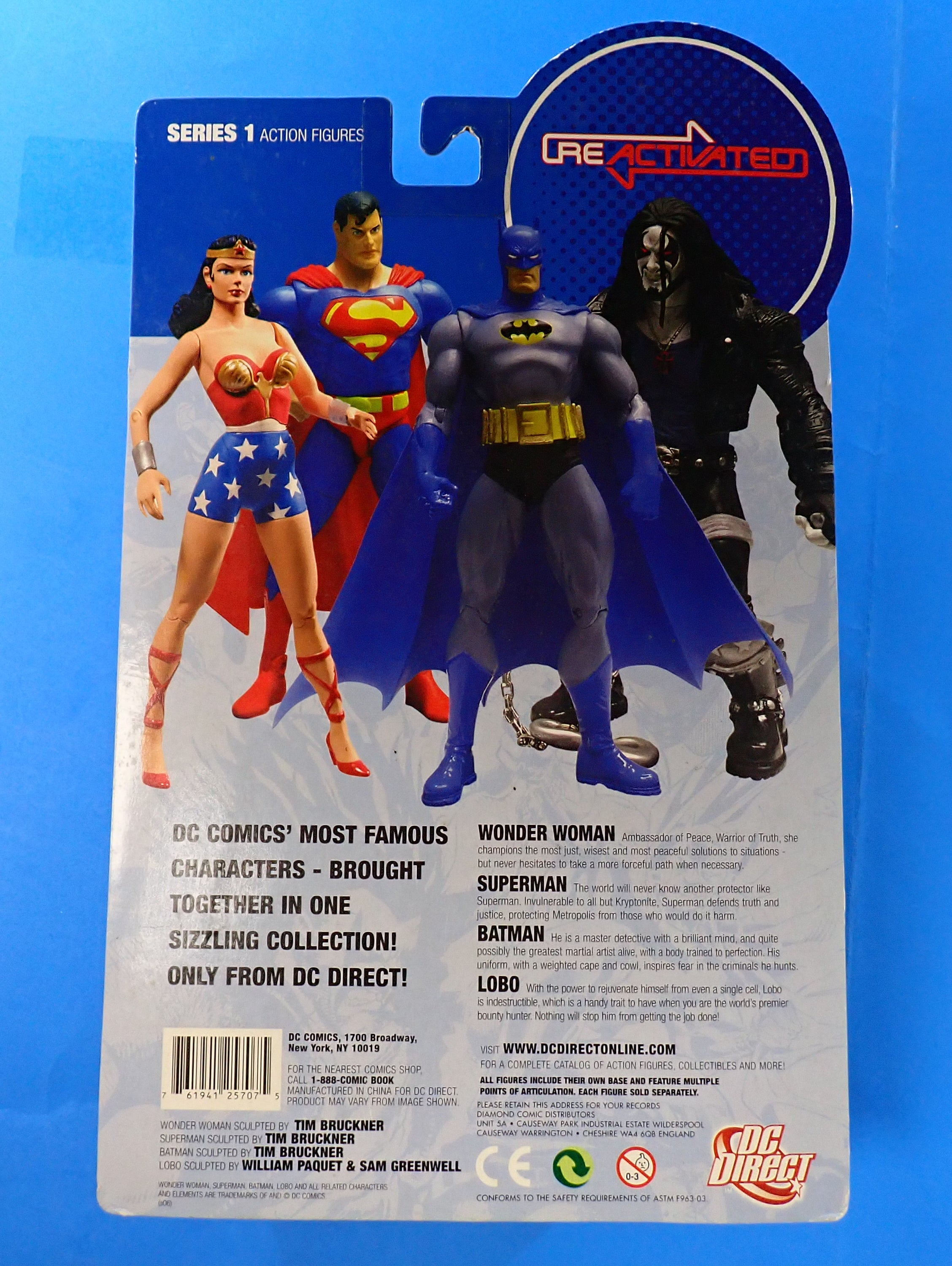 Wonder Woman ReActivated (Series 1) - DC Direct [Pre-Owned]