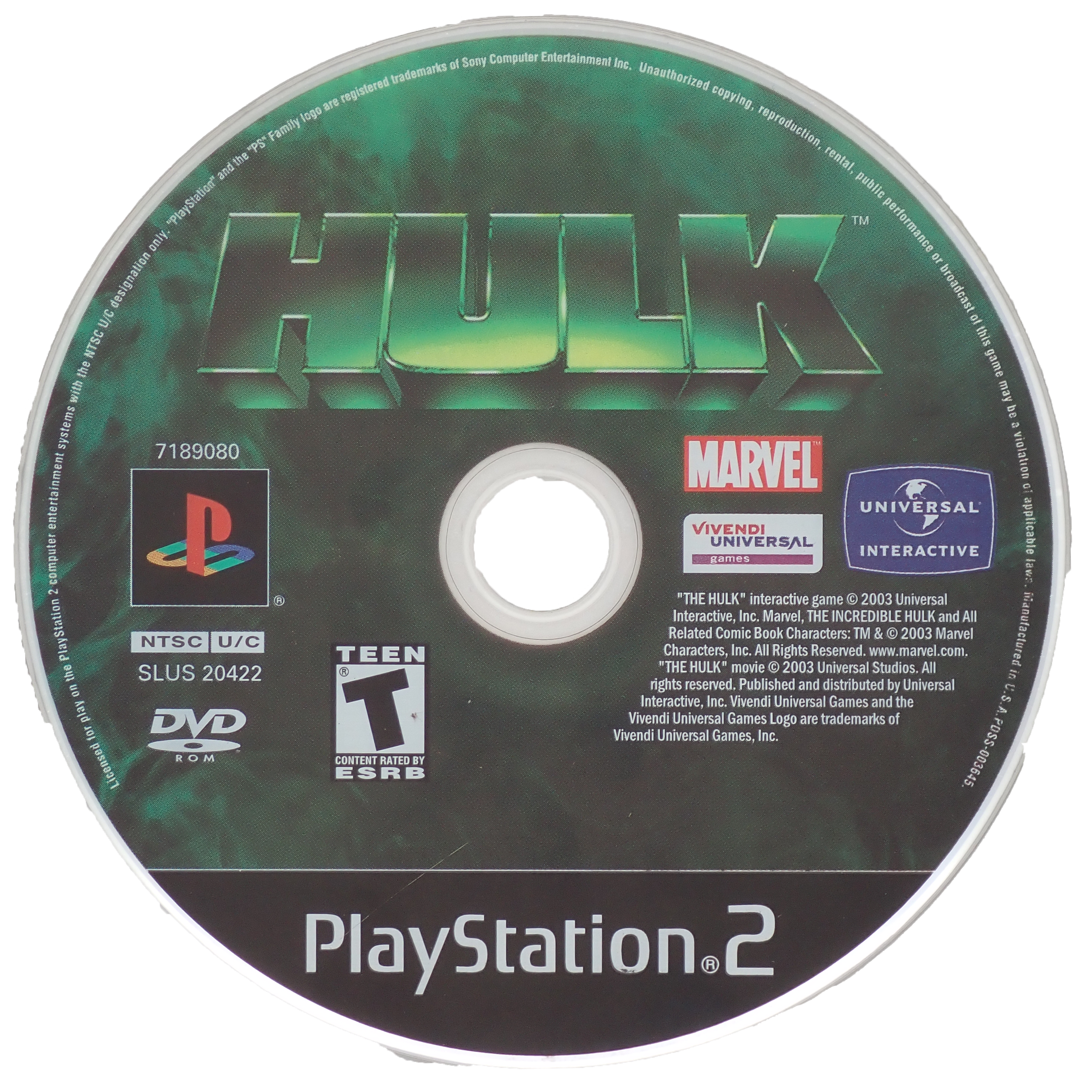 Hulk [Loose] - PS2
