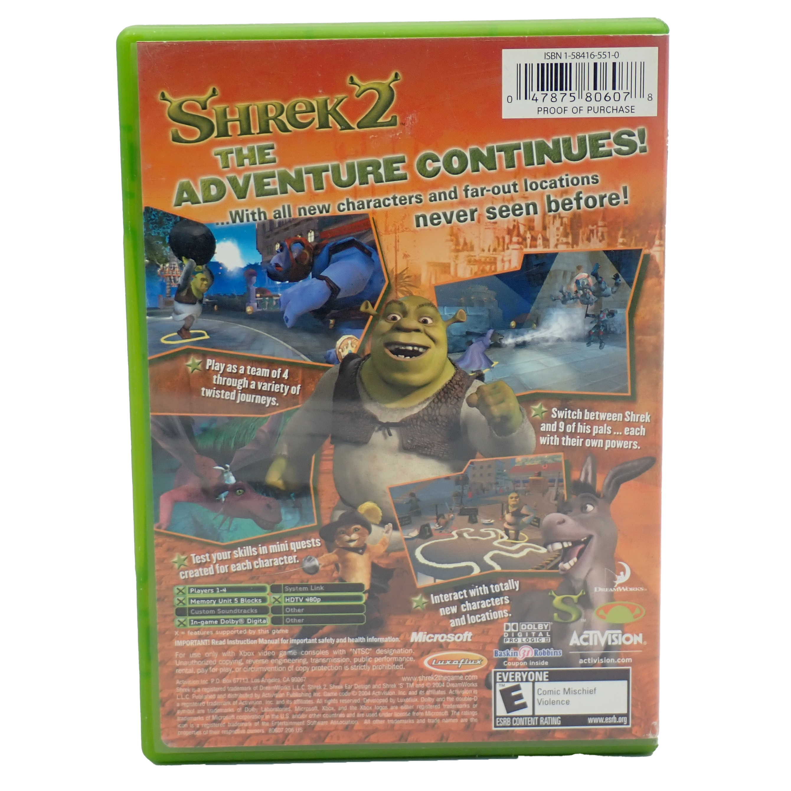 Shrek 2 - Xbox