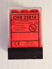 Chessex - 36 D6 Sets (Red with Black Pips) [Pre-Owned]