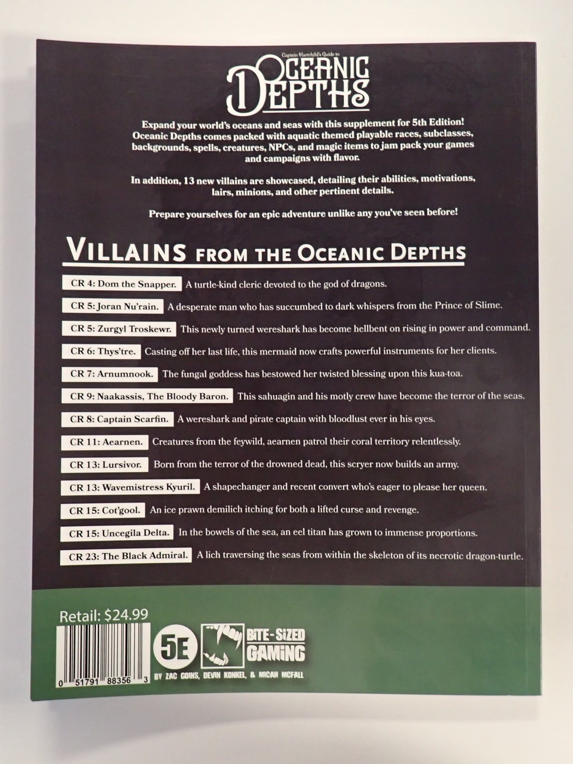 Oceanic Depths 5E [Pre-Owned]