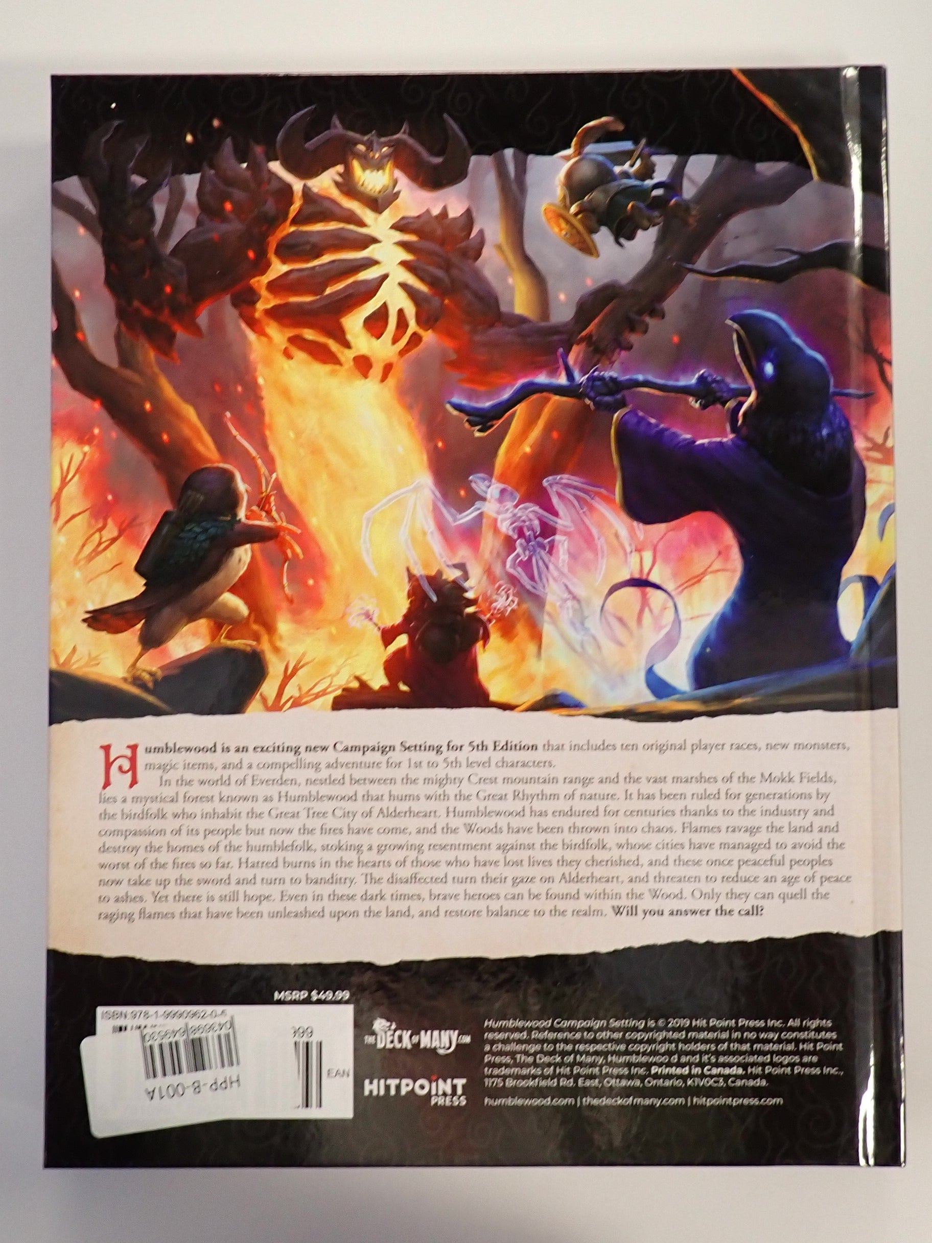 Humblewood - Campaign Setting - The Deck of Many [Pre-Owned]