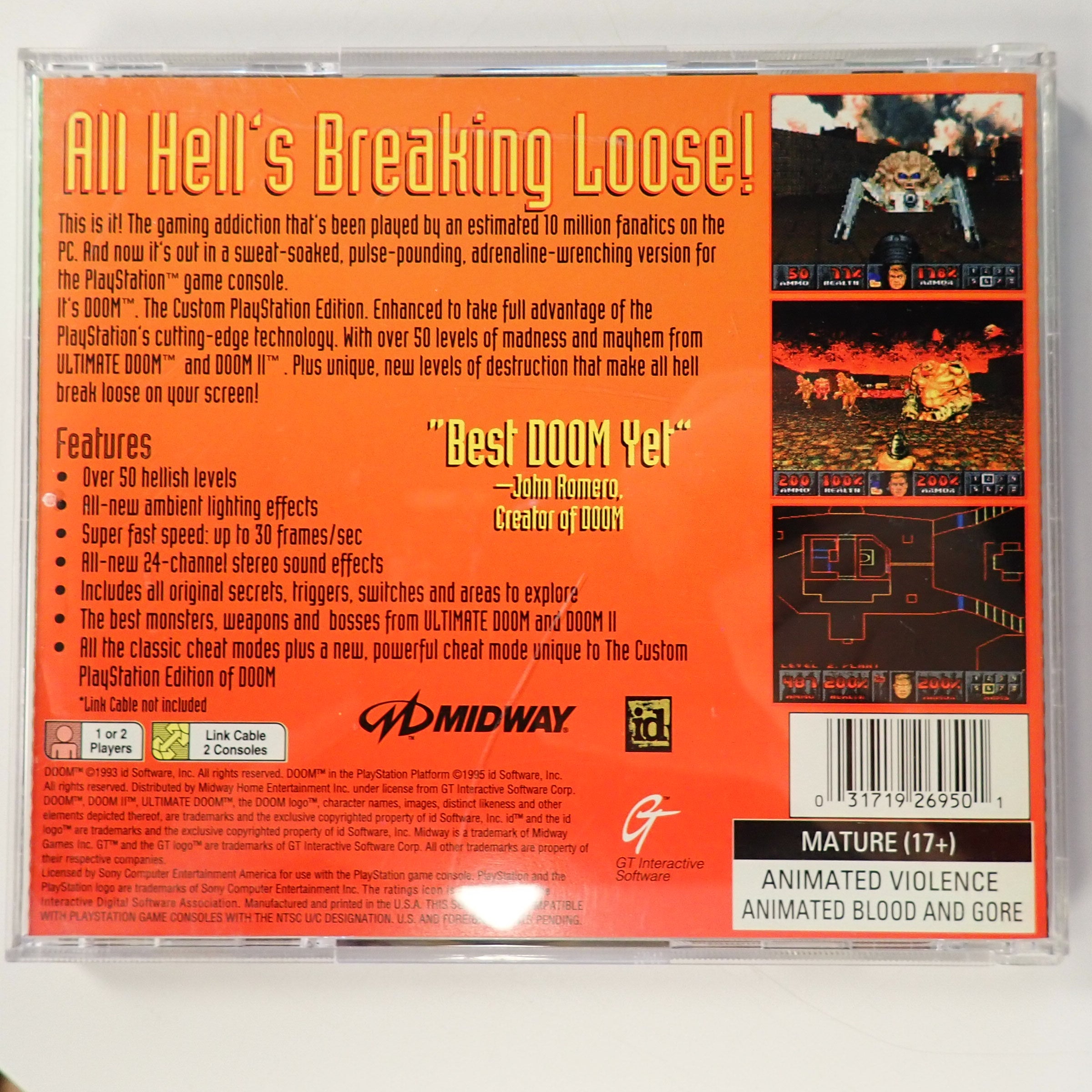 Doom (Greatest Hits) - PS1