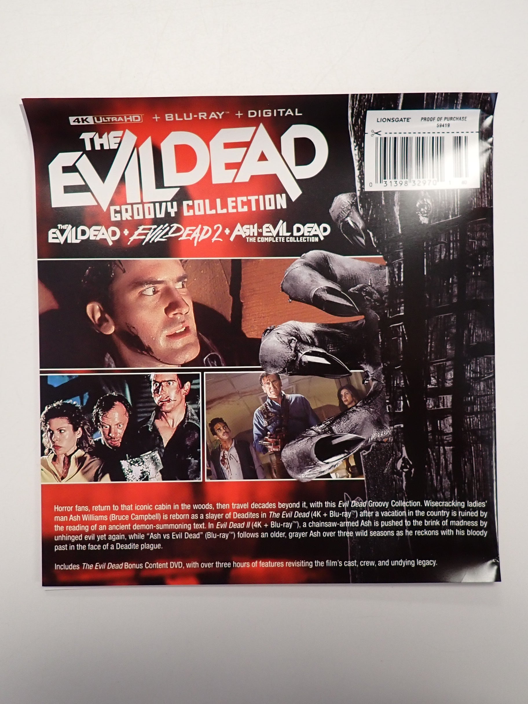 The Evil Dead Groovy Collection - Blu-Ray [Pre-Owned]