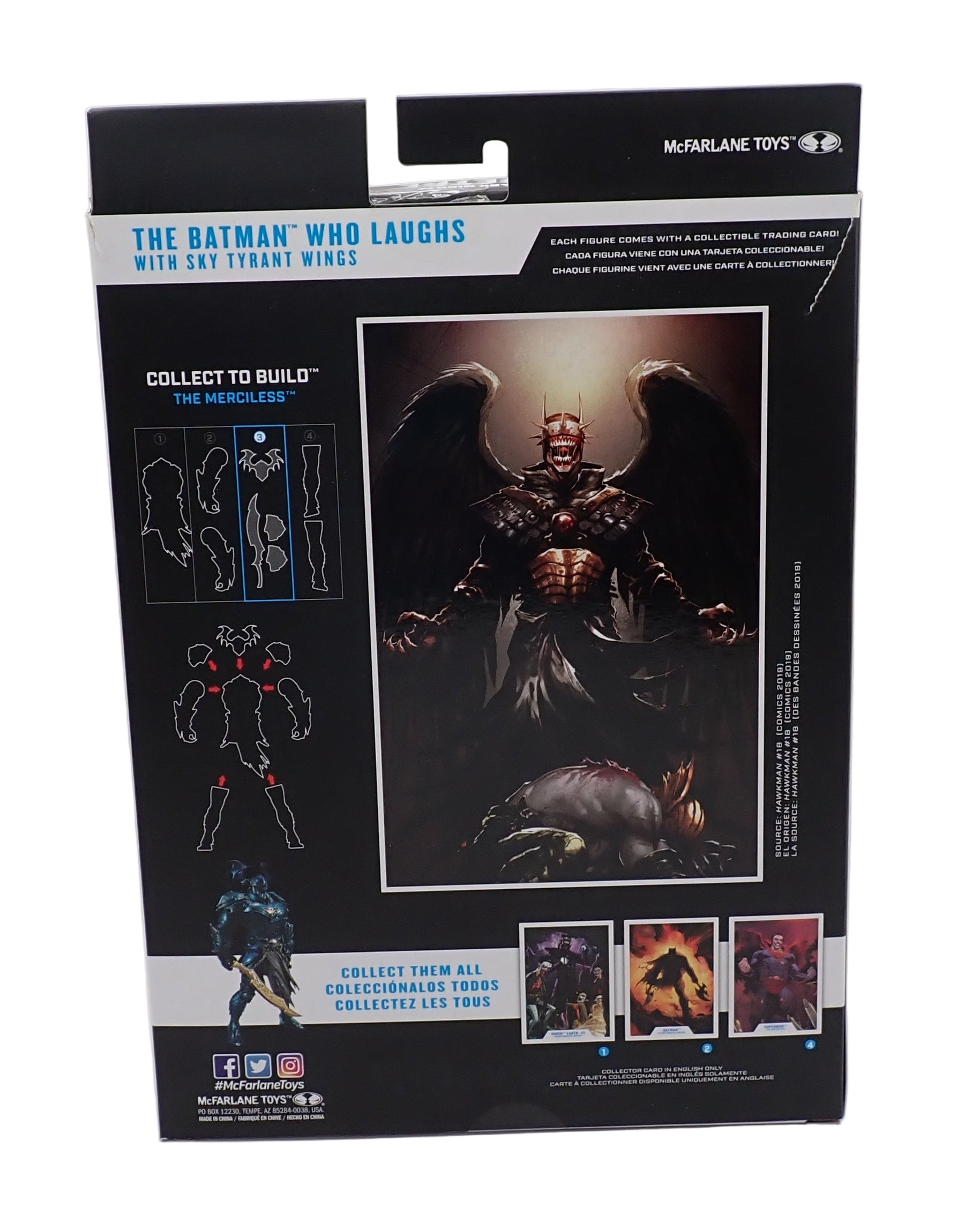 The Batman Who Laughs with Sky Tyrant Wings - DC Multiverse Figure