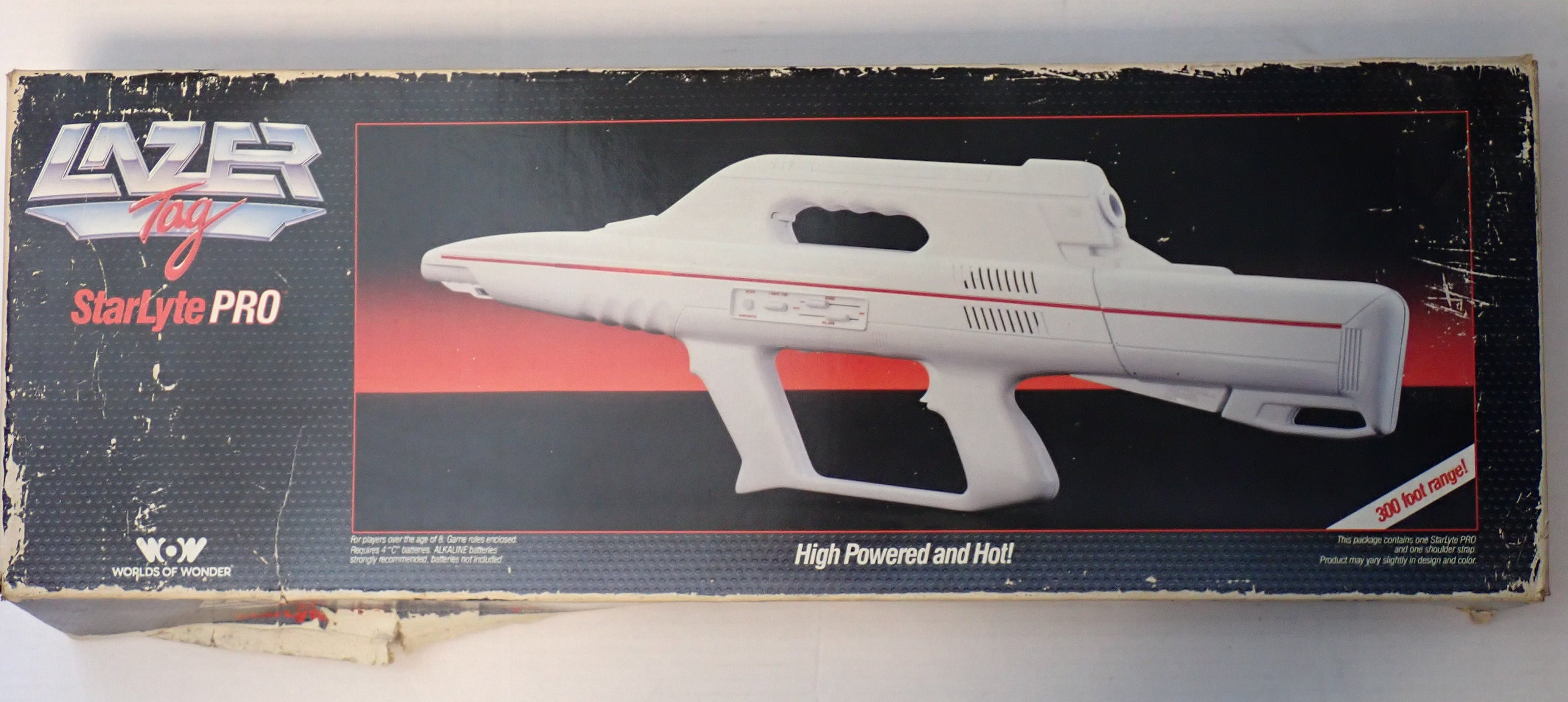 Lazer Tag Starlyte Pro Rifle - Worlds Of Wonder [Pre-Owned]