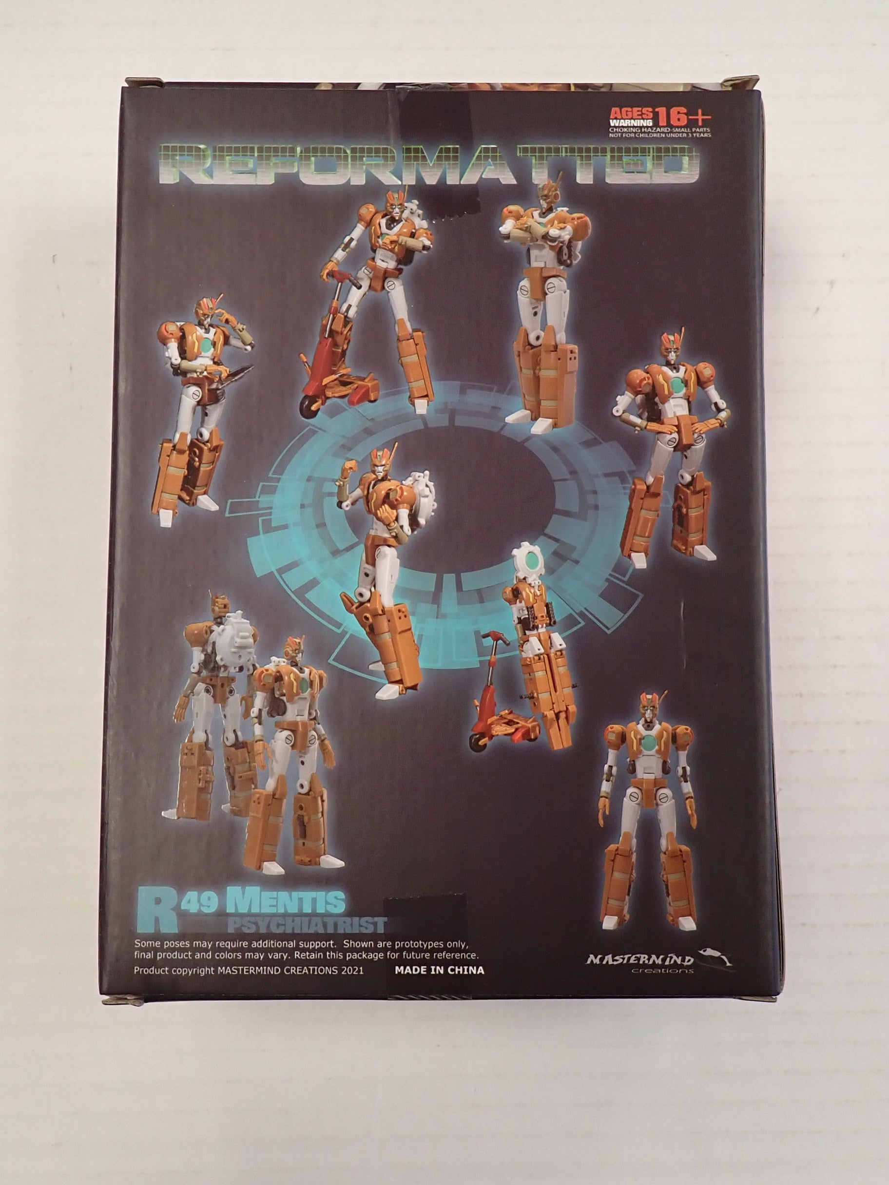Mentis Psychiatrist R49 - Reformatted Mastermind Creations Transformers [Pre-Owned]