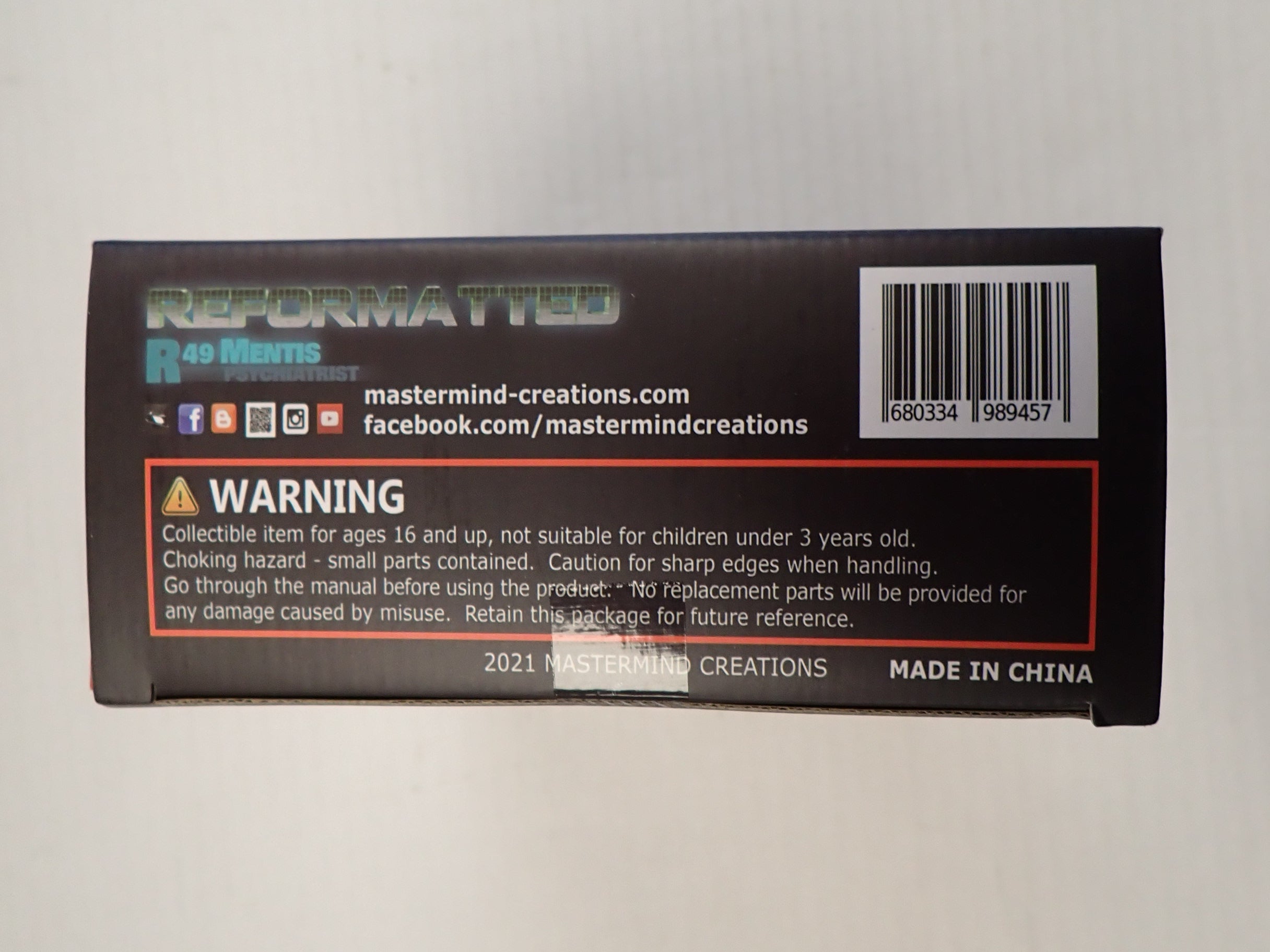 Mentis Psychiatrist R49 - Reformatted Mastermind Creations Transformers [Pre-Owned]