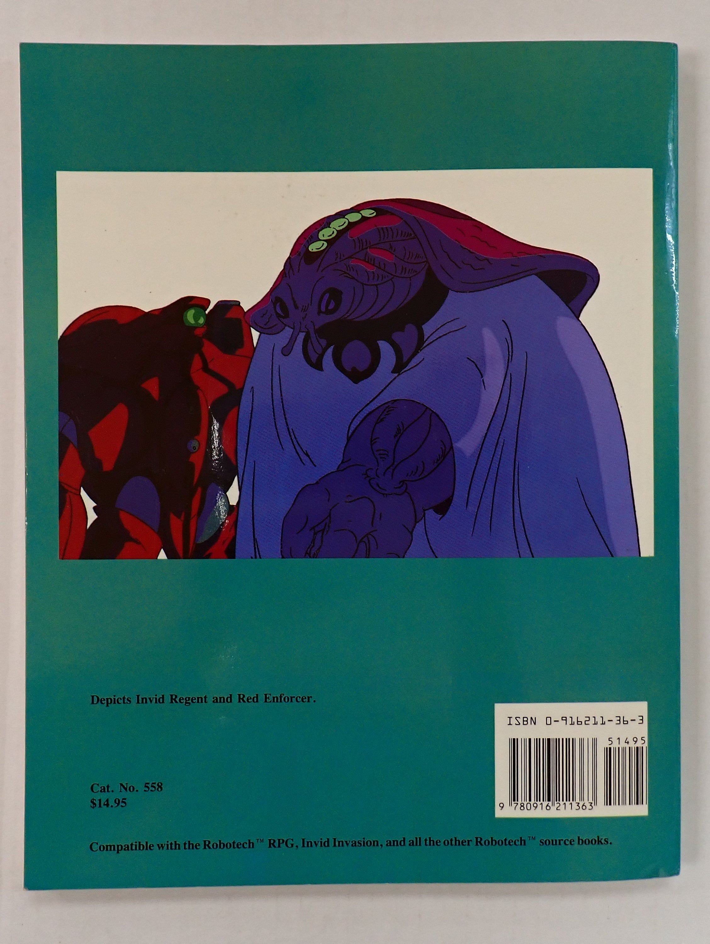 Robotech II the Sentinels RPG and Ref Field Guide and Invid Invasion - Palladium [Pre-Owned]