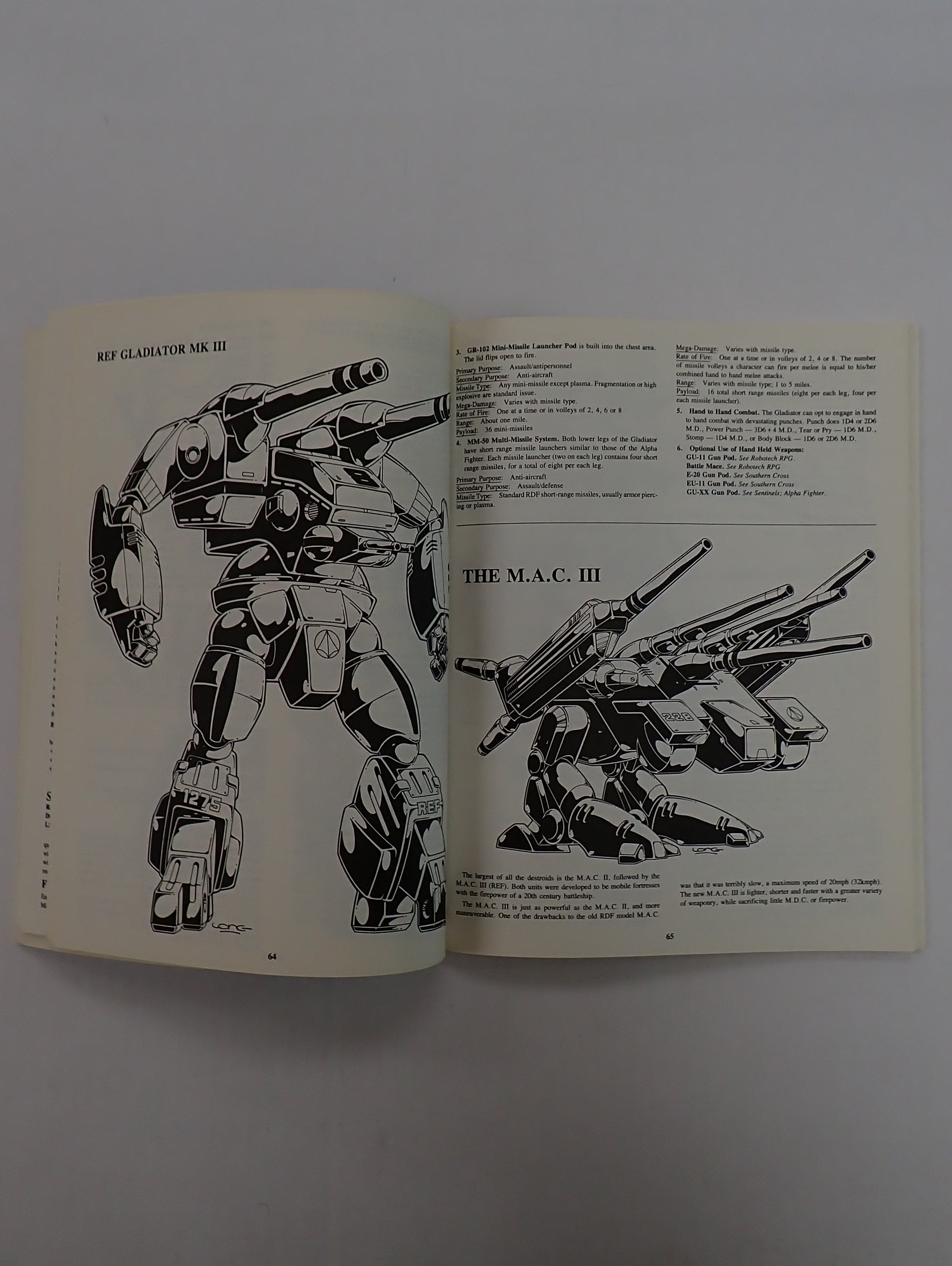 Robotech II the Sentinels RPG and Ref Field Guide and Invid Invasion - Palladium [Pre-Owned]