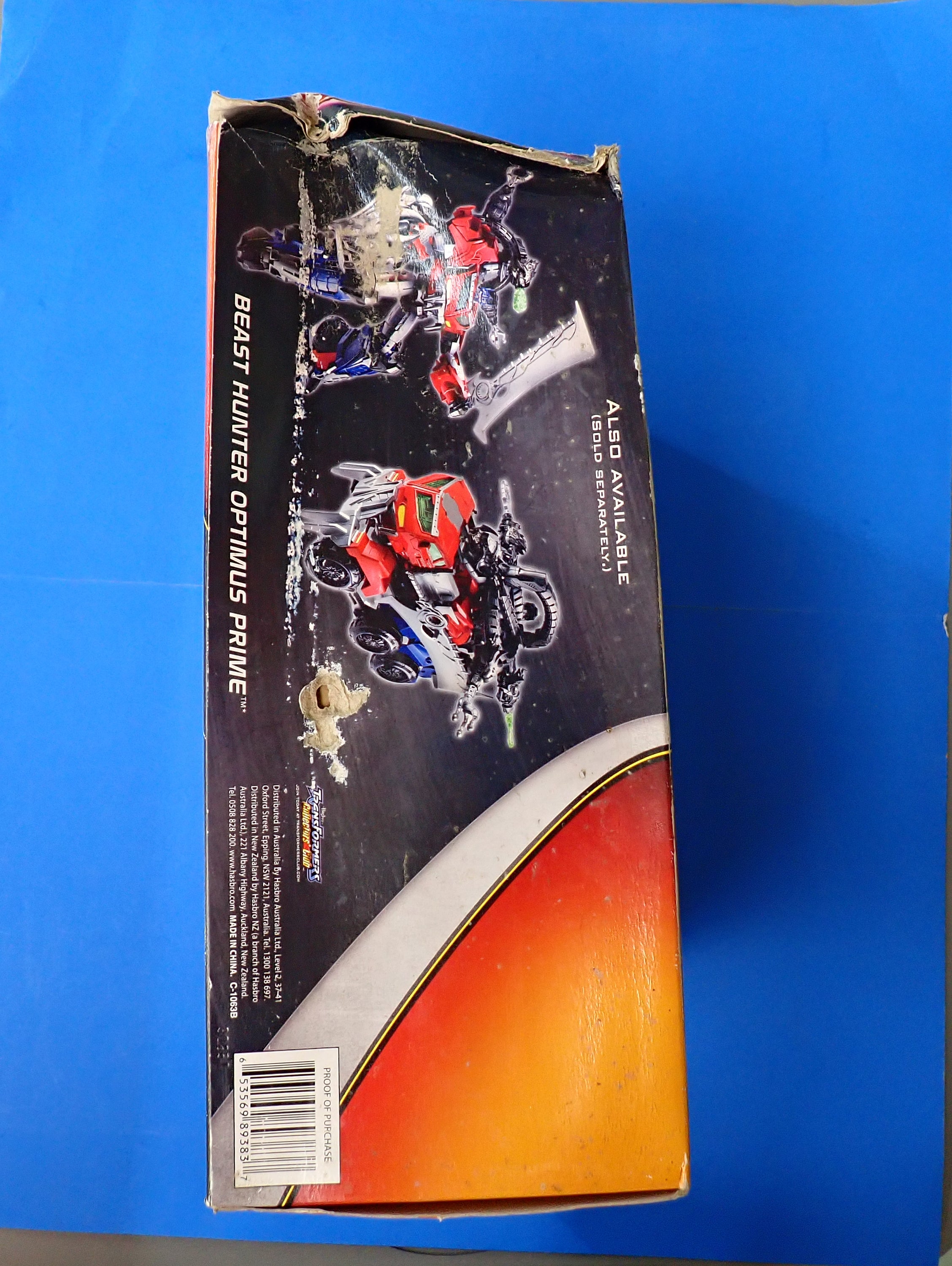 Beast Fire Predaking Beast Hunters Predacons Rising - Hasbro [Pre-Owned]