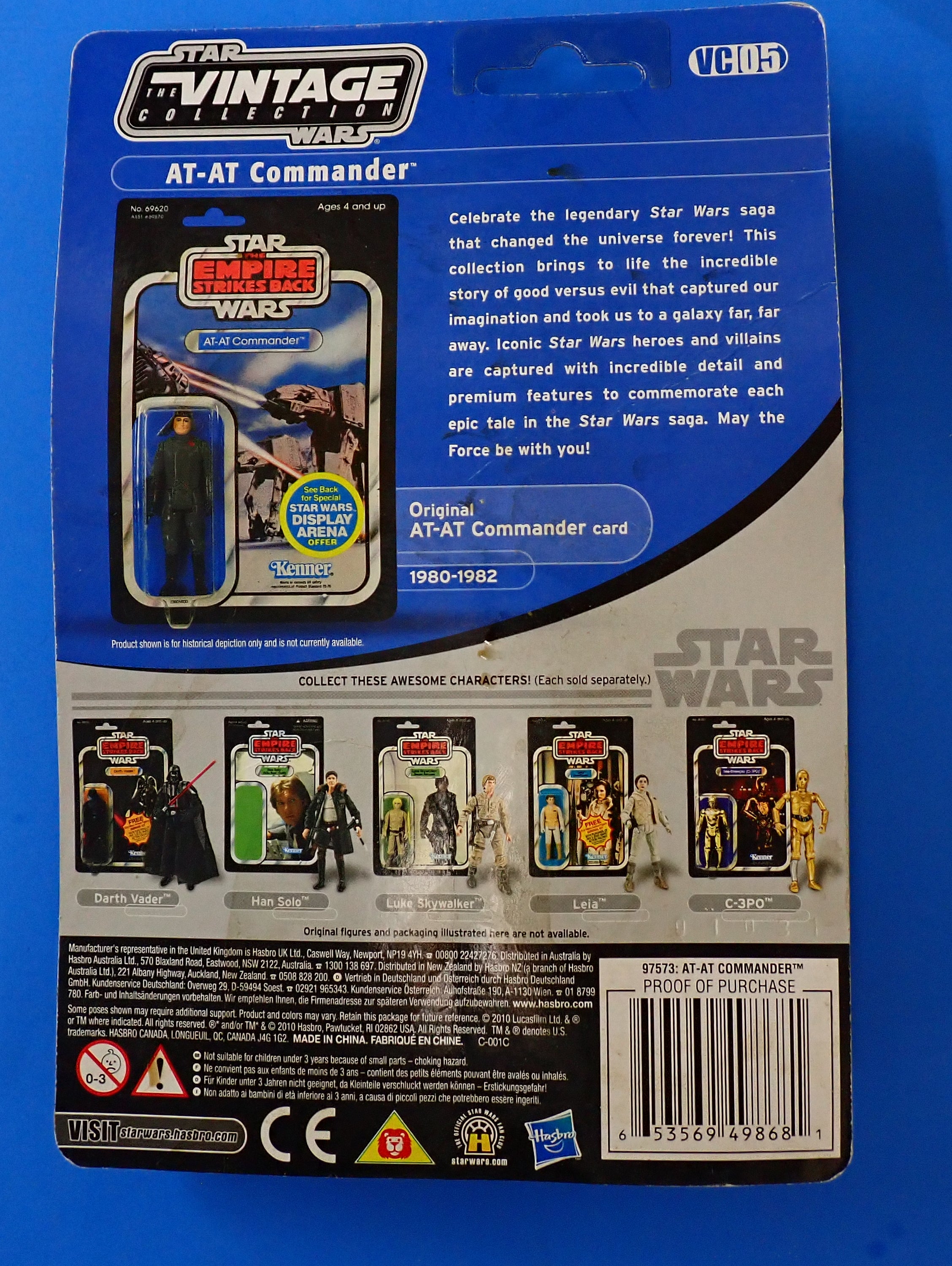 AT-AT Commander Vintage Collection Empire Strikes Back VC05 - Kenner [Pre-Owned]