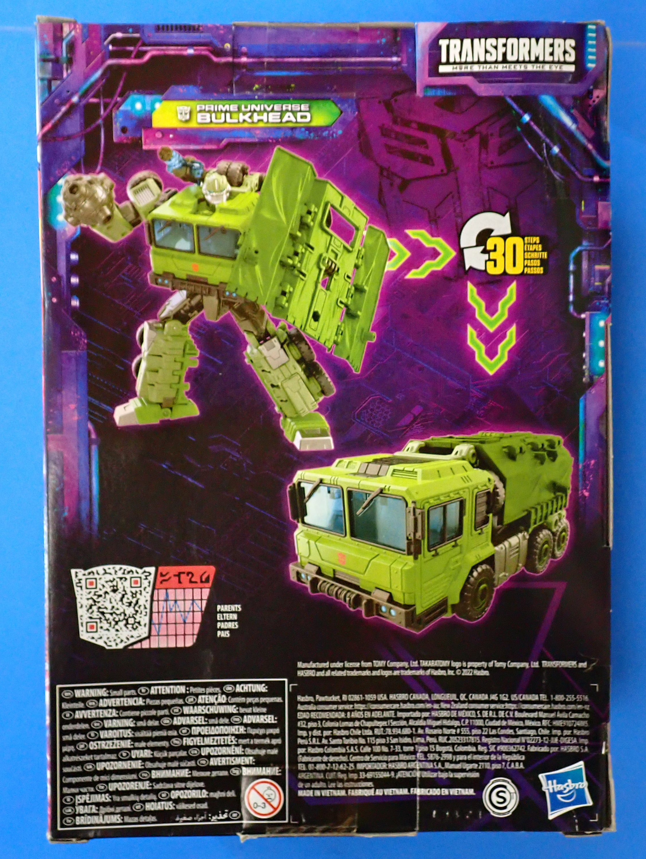 Bulkhead Prime Prime Universe Transformers Legacy - Takara Tomy [Pre-Owned]