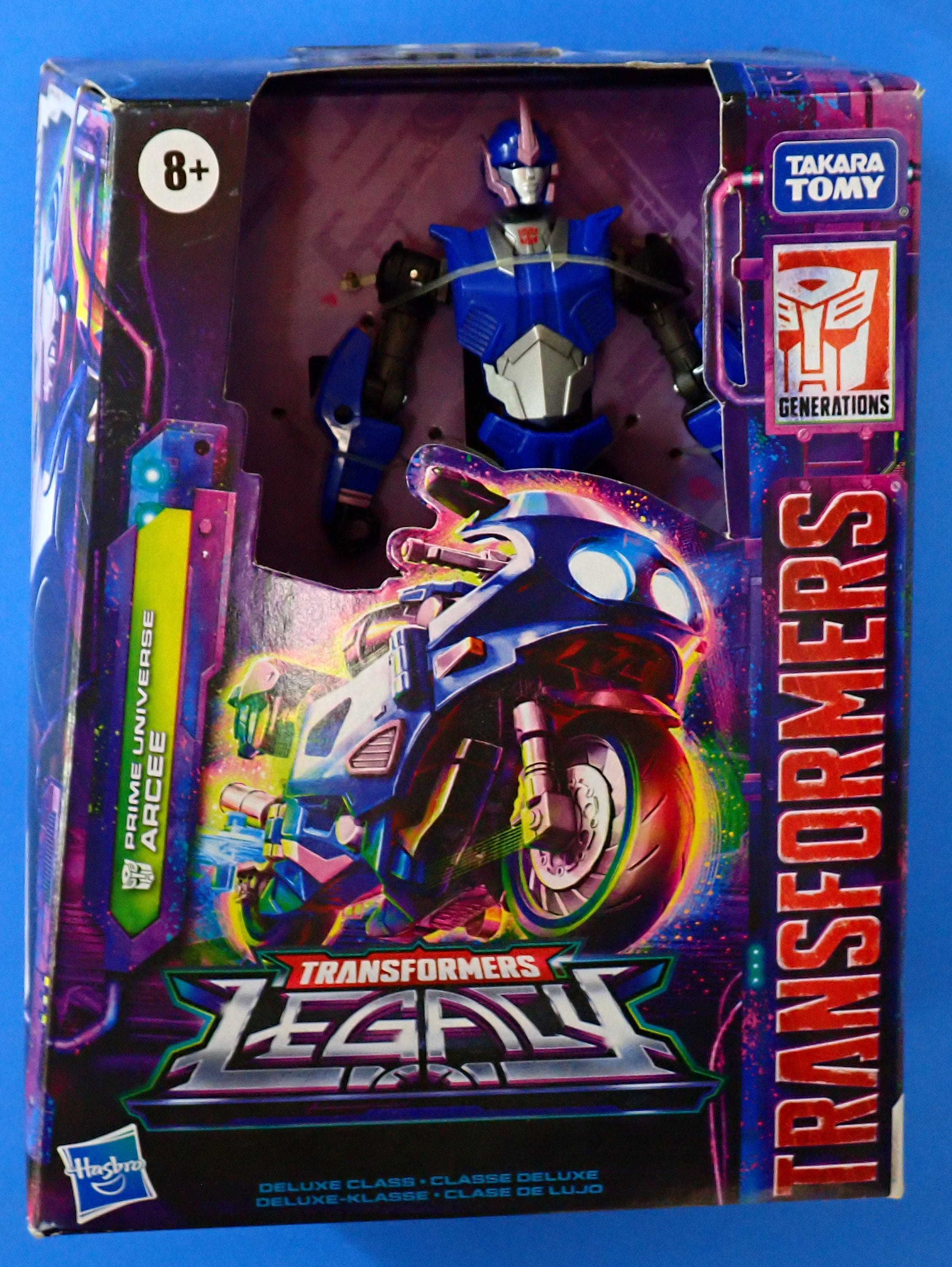 Arcee Prime Universe Transformers Legacy - Takara Tomy [Pre-Owned]