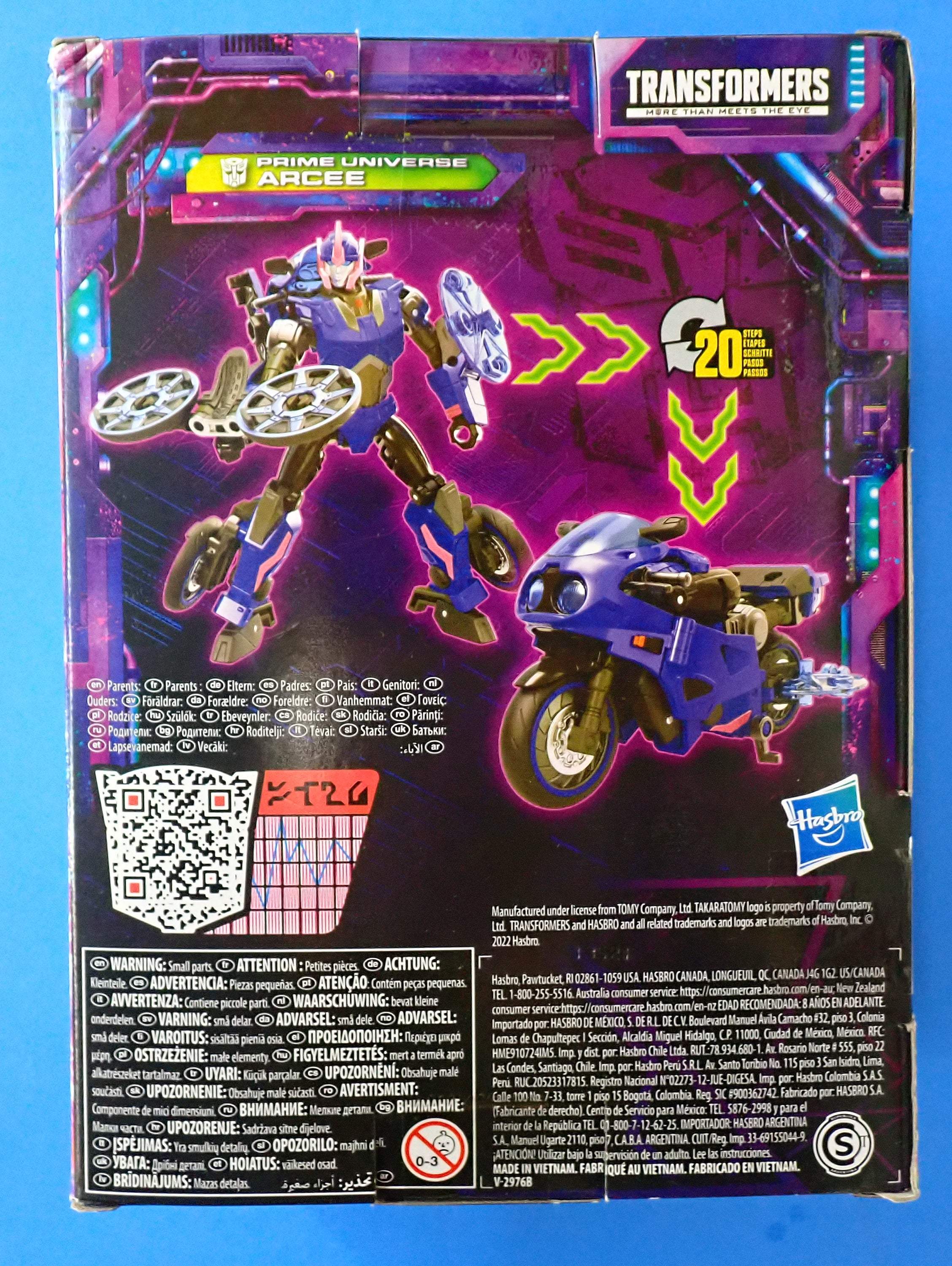 Arcee Prime Universe Transformers Legacy - Takara Tomy [Pre-Owned]