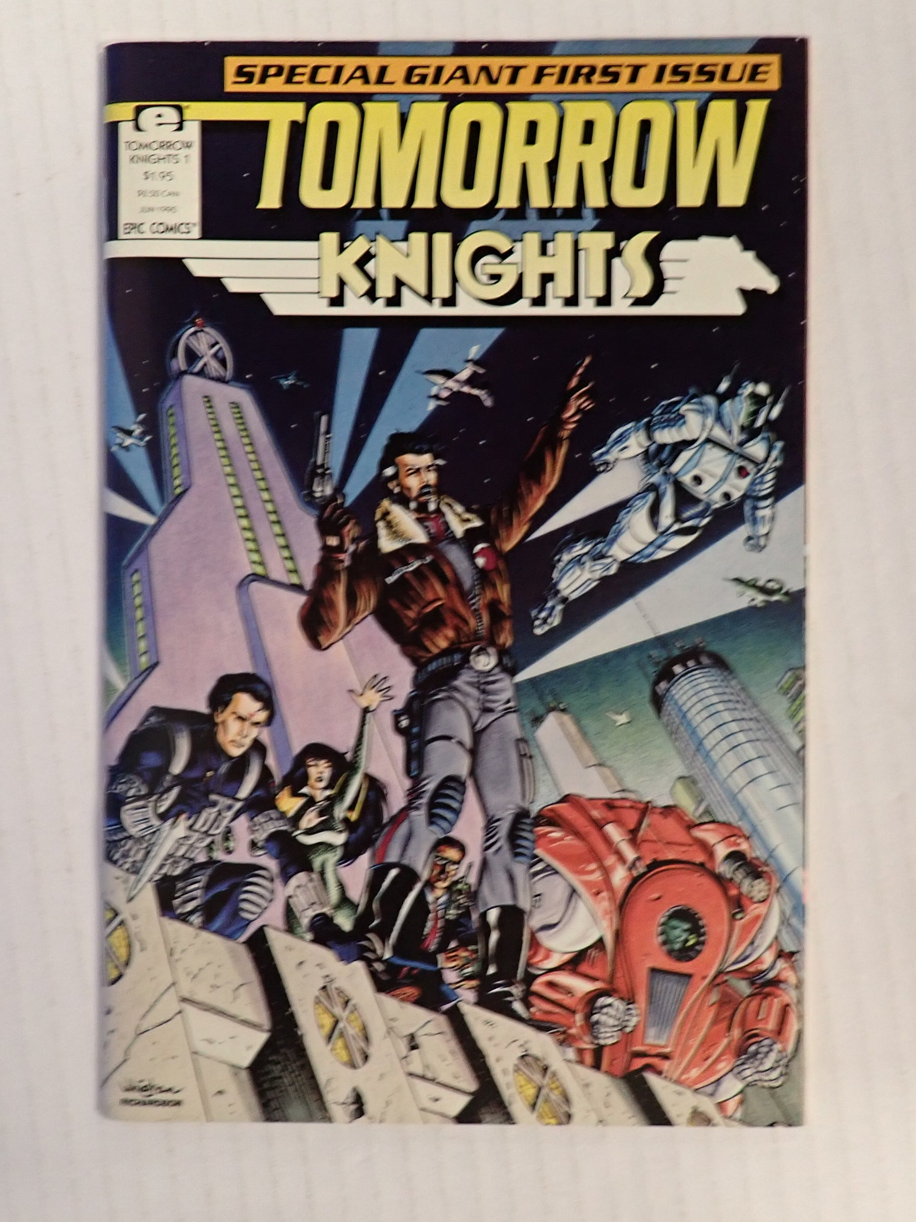 Tomorrow Knights RPG & Full comic Series [Pre-Owned]