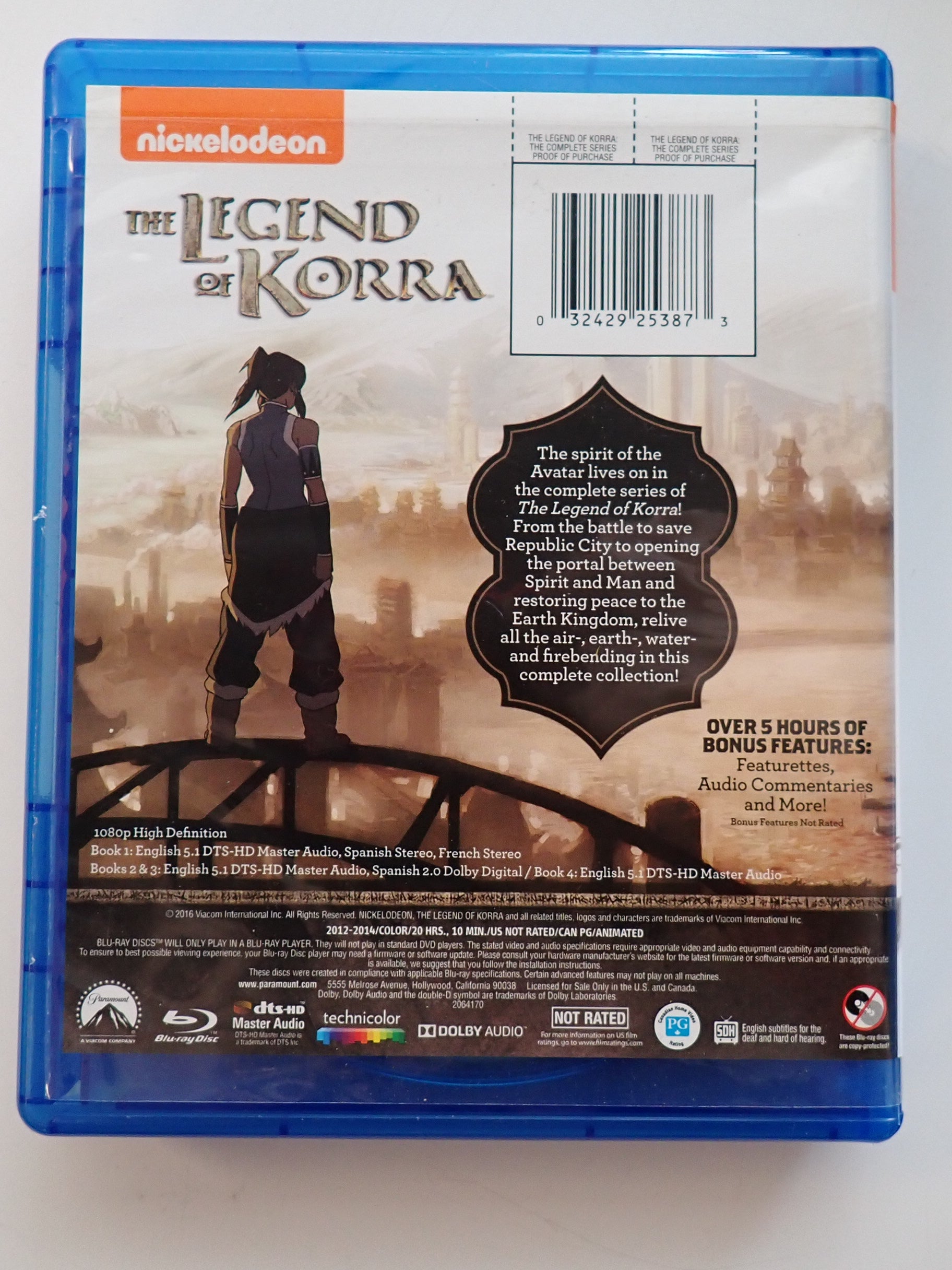 Legend of Korra Complete Series - Blu-Ray [Pre-Owned]