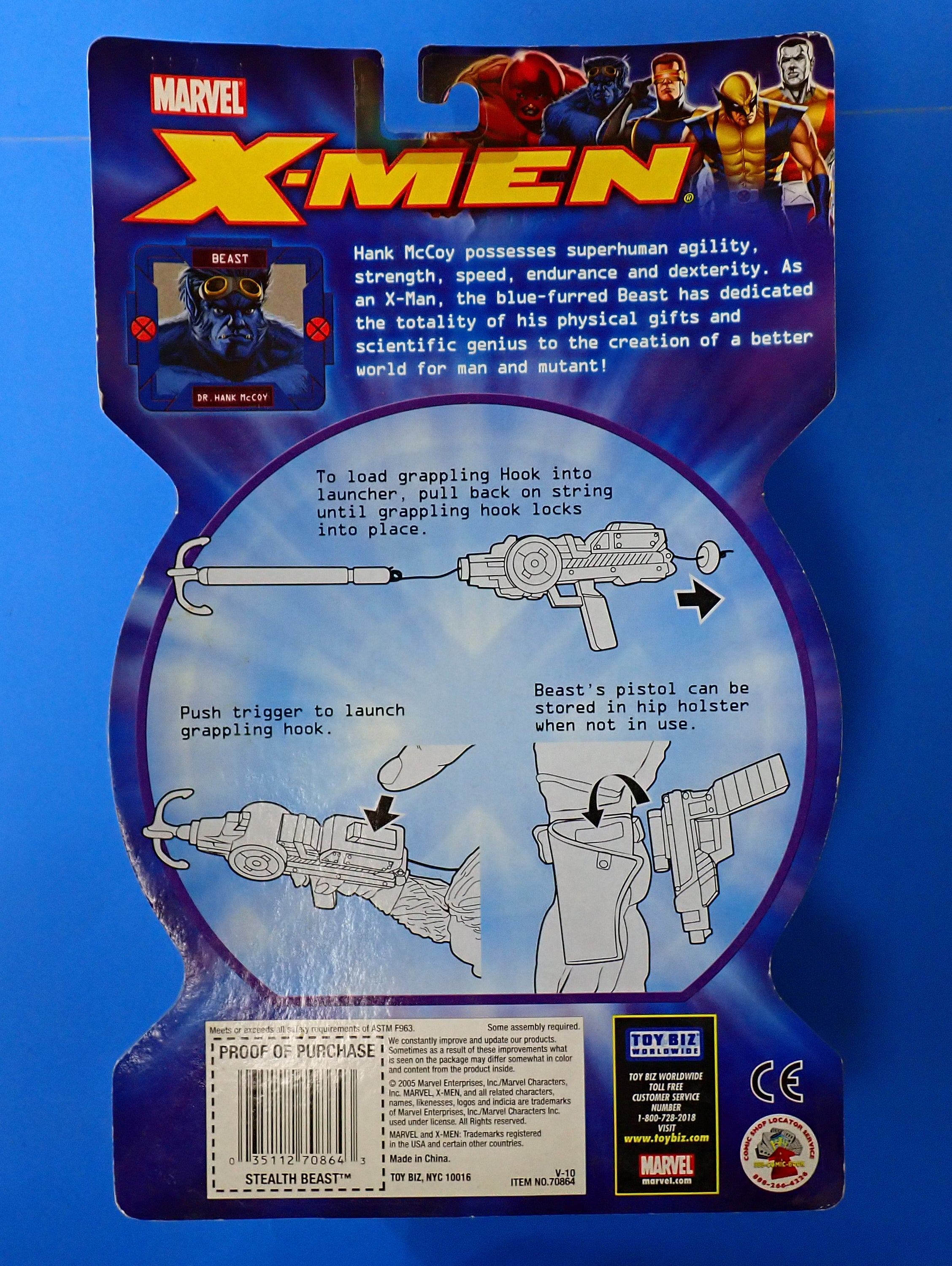 Stealth Beast X-Men - Toy Biz [Pre-Owned]