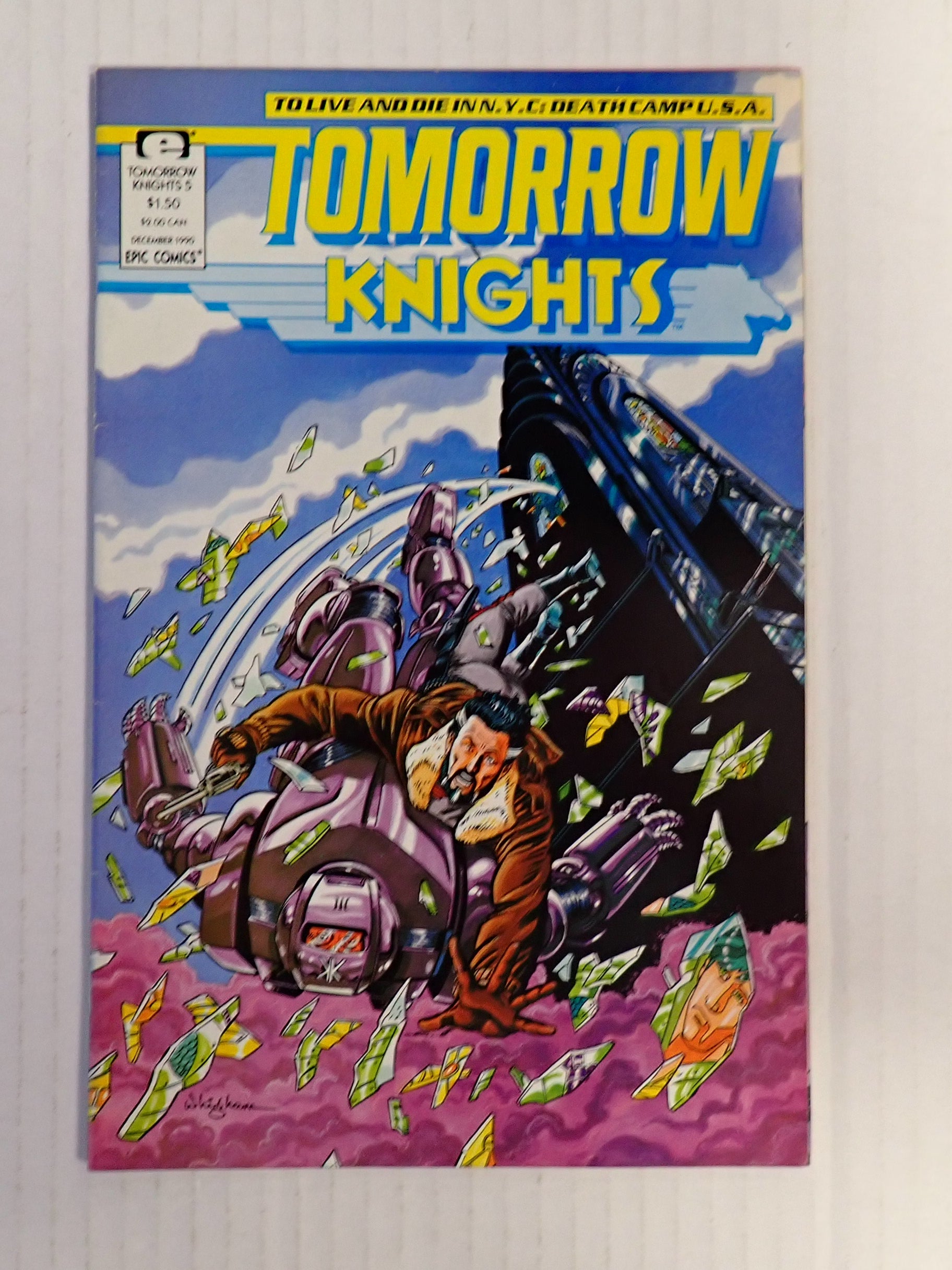 Tomorrow Knights RPG & Full comic Series [Pre-Owned]